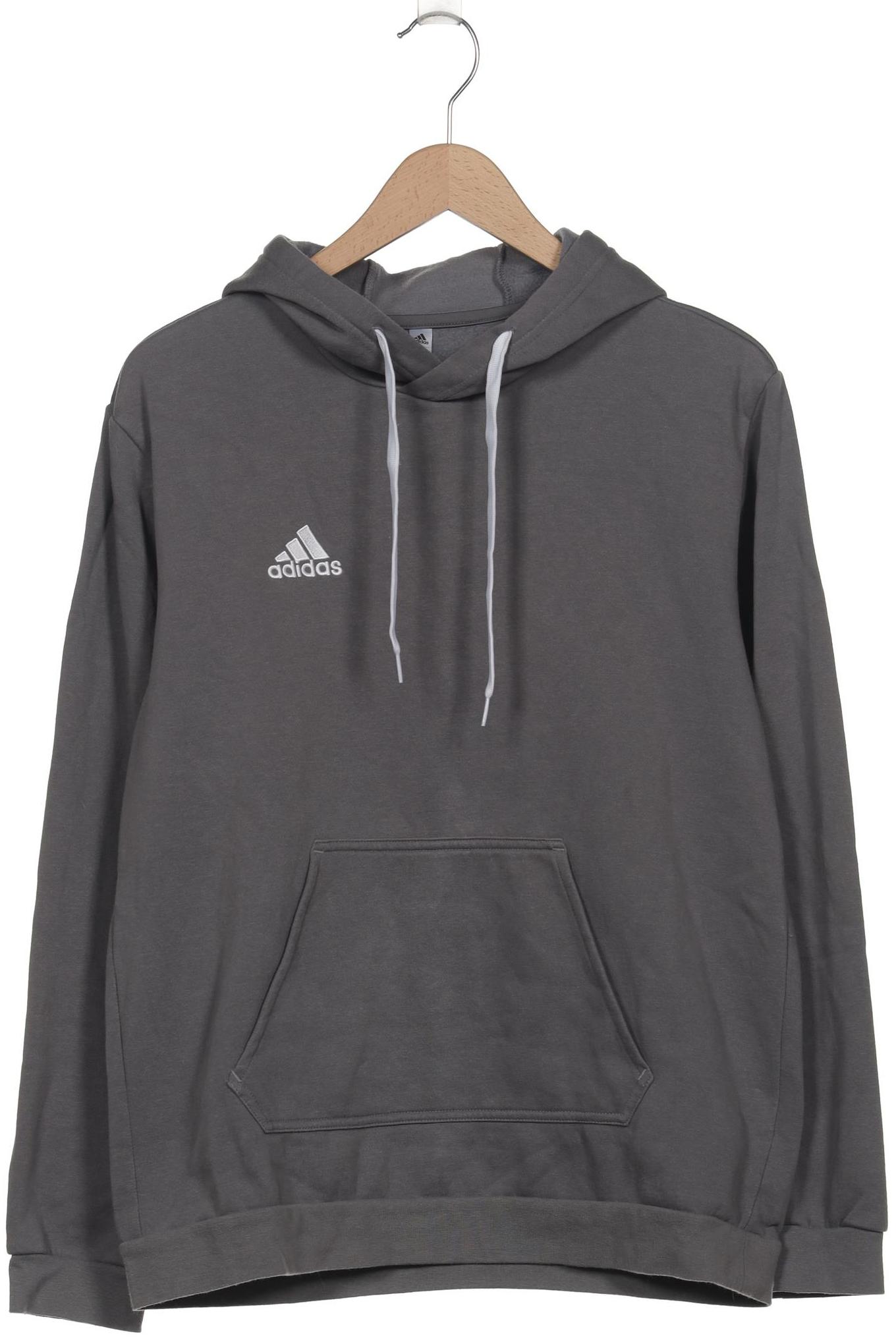 

adidas Damen Kapuzenpullover, grau, Gr. 38