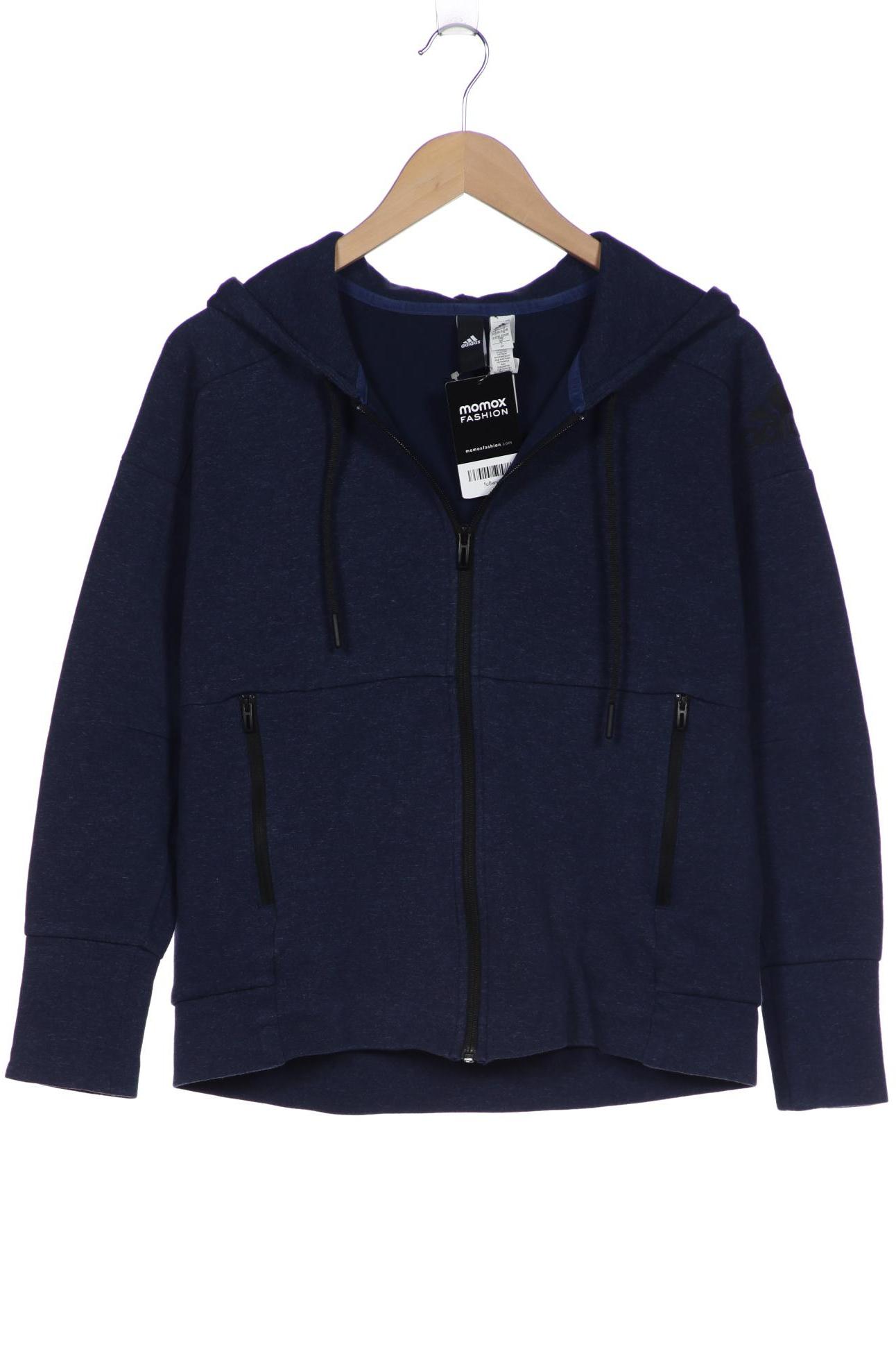 

adidas Damen Kapuzenpullover, marineblau, Gr. 34