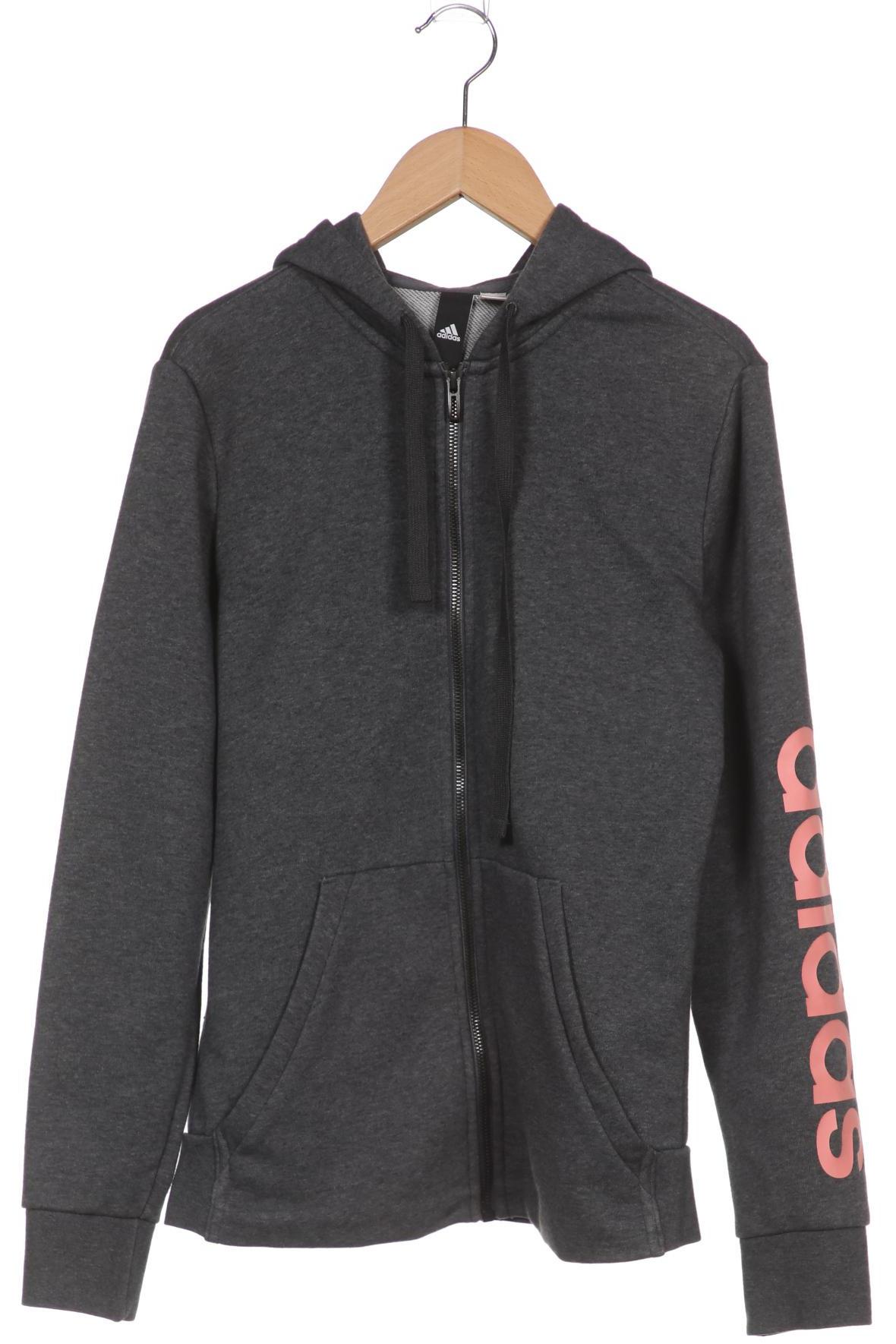 

adidas Damen Kapuzenpullover, grau, Gr. 38