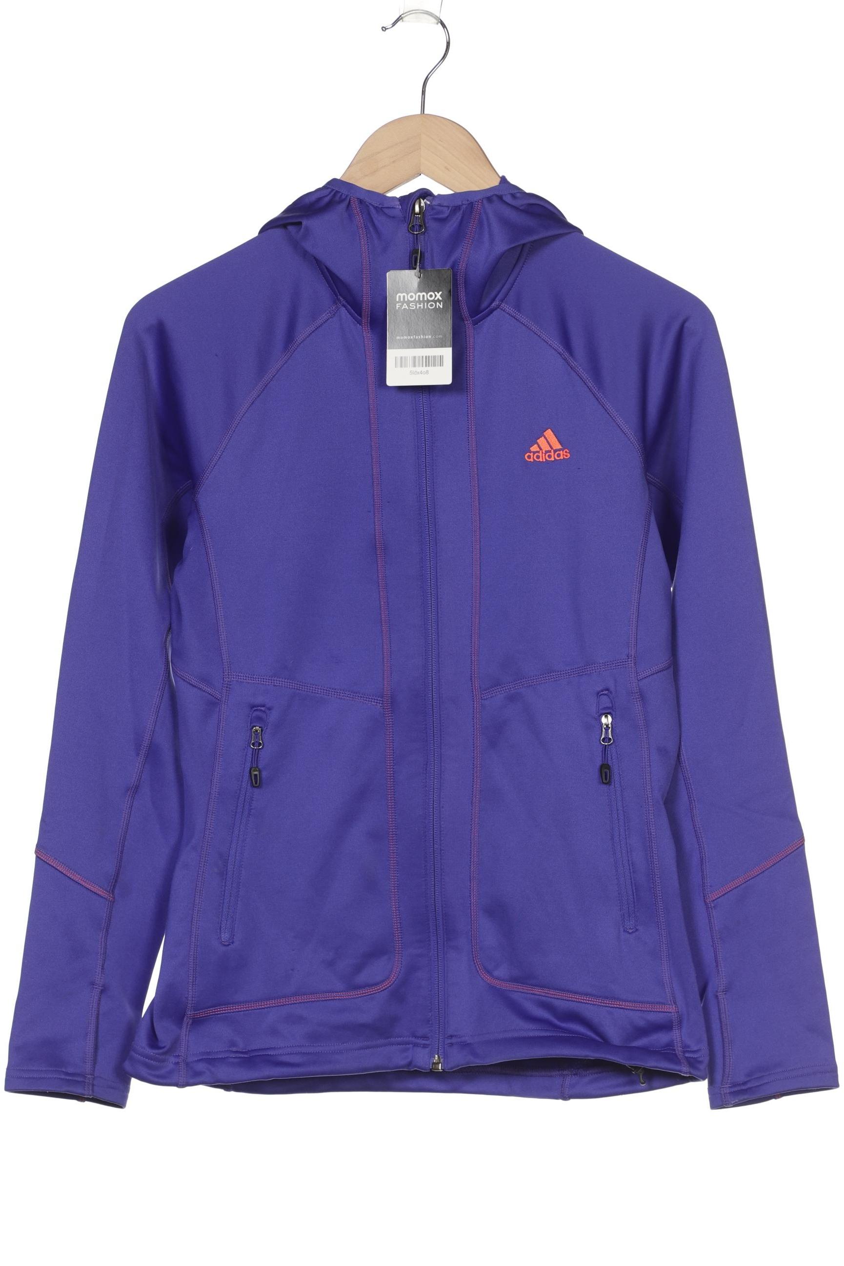 

adidas Damen Kapuzenpullover, blau, Gr. 38