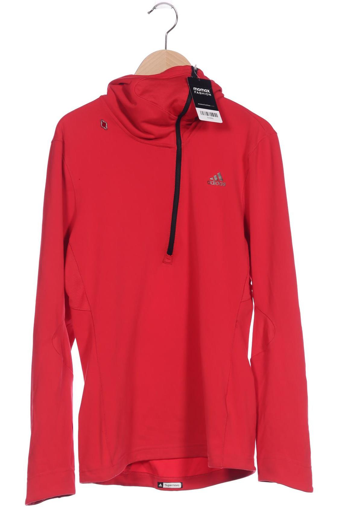 

adidas Damen Kapuzenpullover, rot, Gr. 40