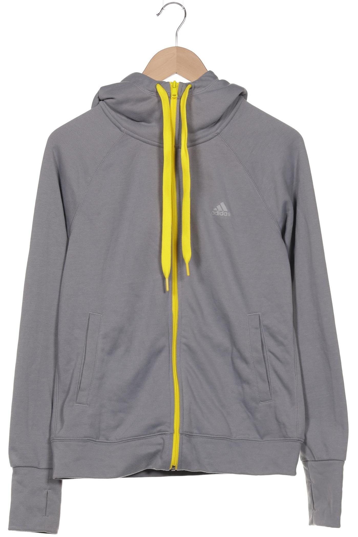 

adidas Damen Kapuzenpullover, grau, Gr. 36