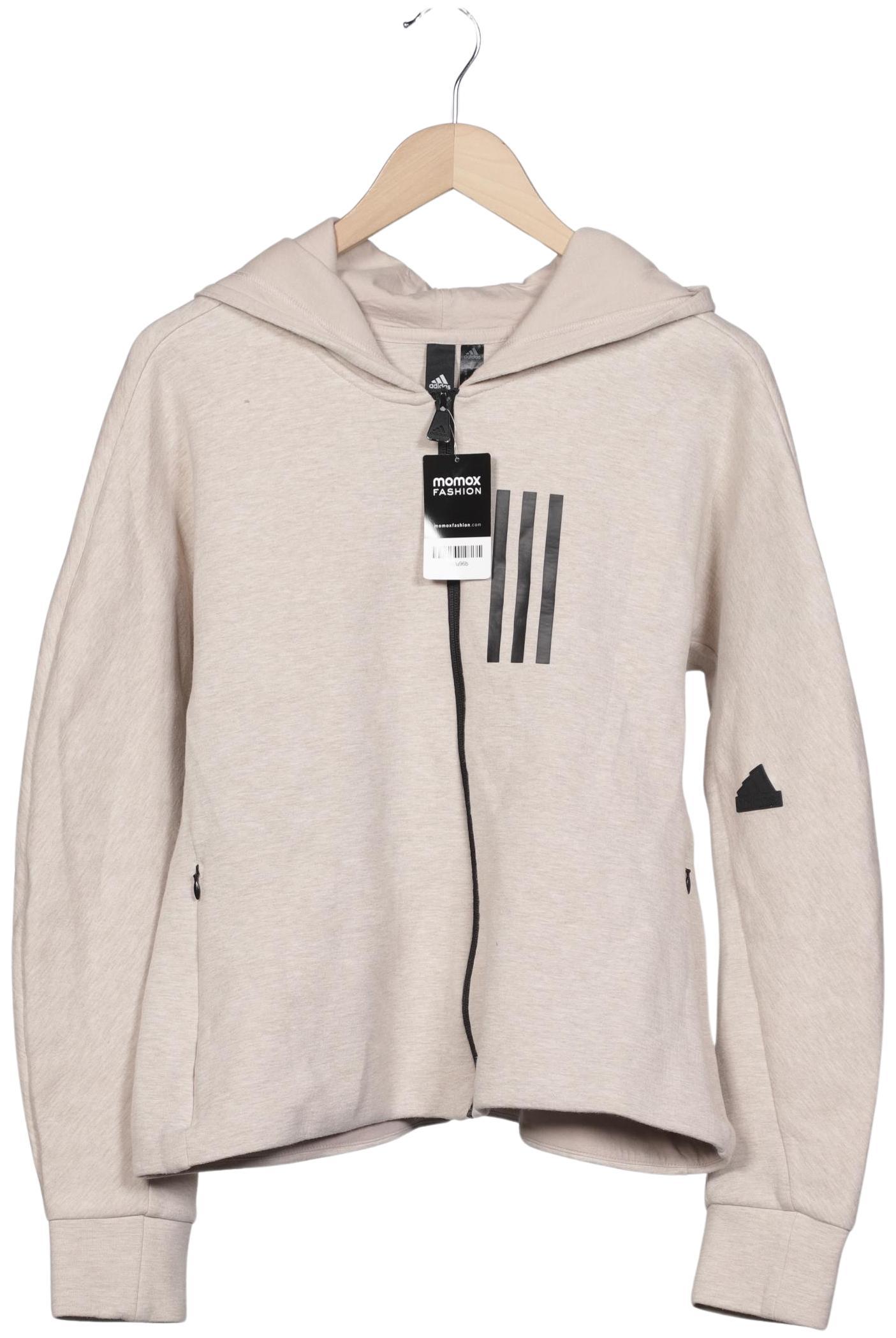 

adidas Damen Kapuzenpullover, beige, Gr. 44