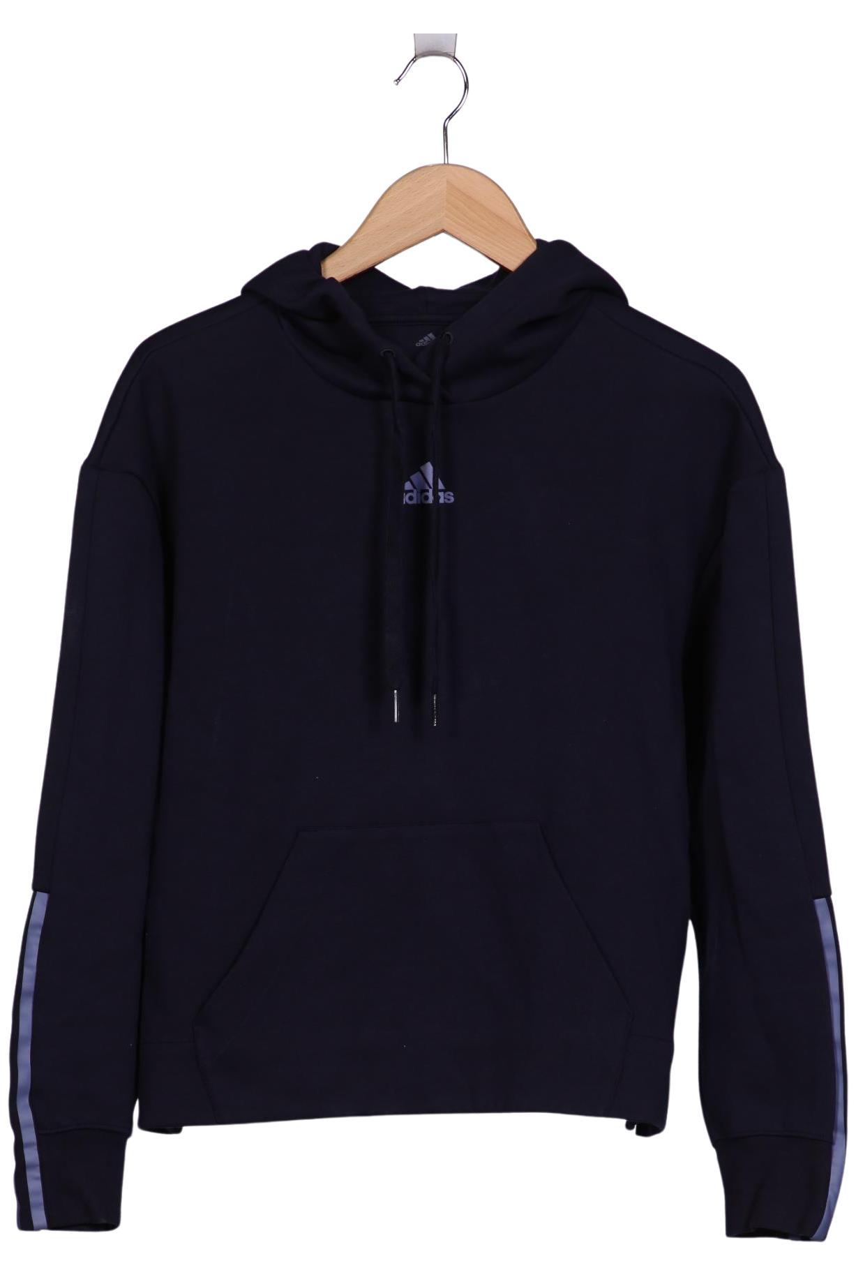

adidas Damen Kapuzenpullover, marineblau, Gr. 42