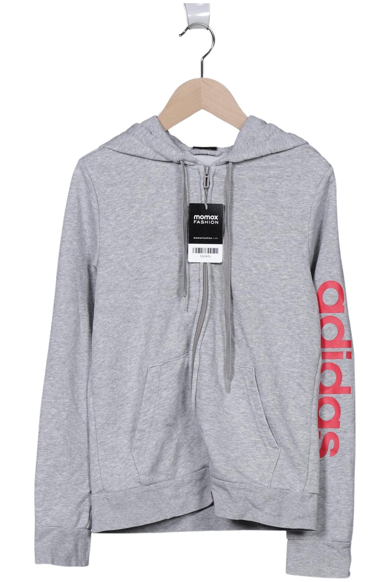 

adidas Damen Kapuzenpullover, grau, Gr. 36