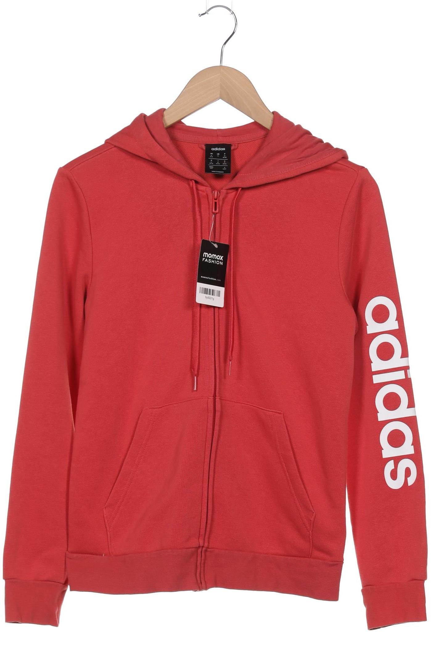 

adidas Damen Kapuzenpullover, rot, Gr. 38
