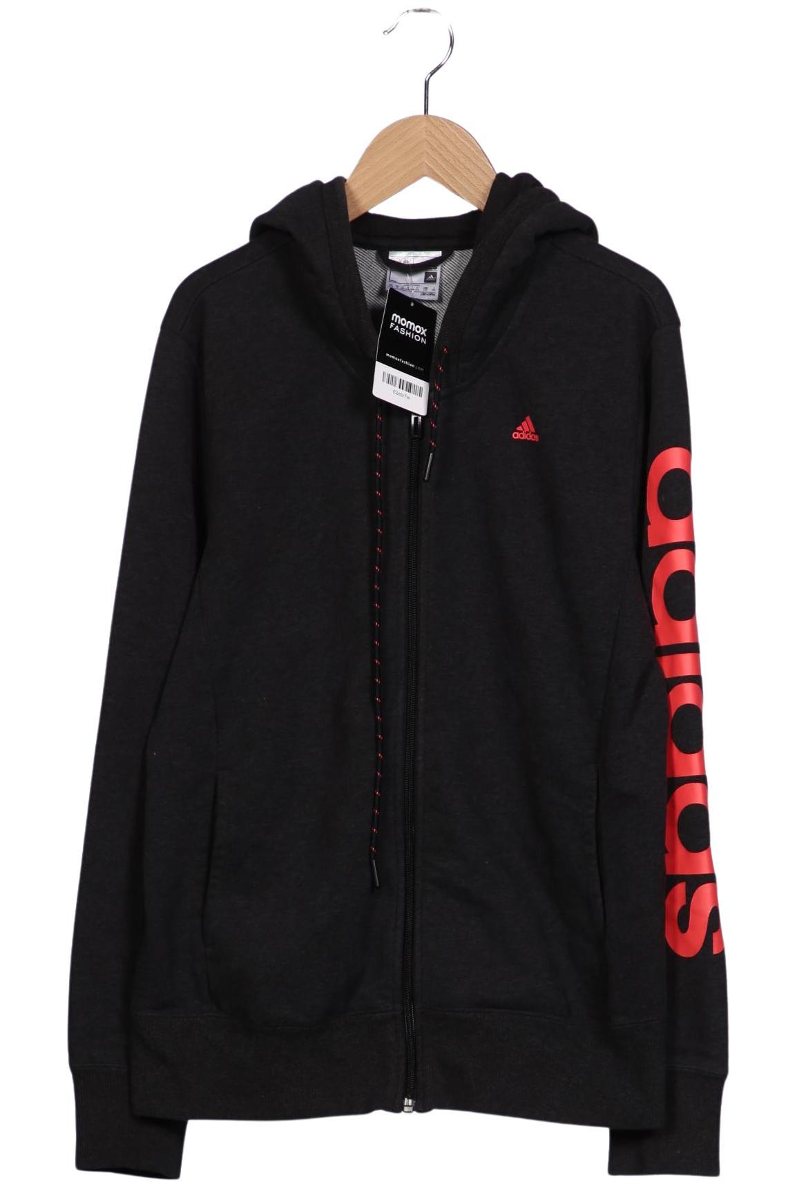 

adidas Damen Kapuzenpullover, grau, Gr. 42