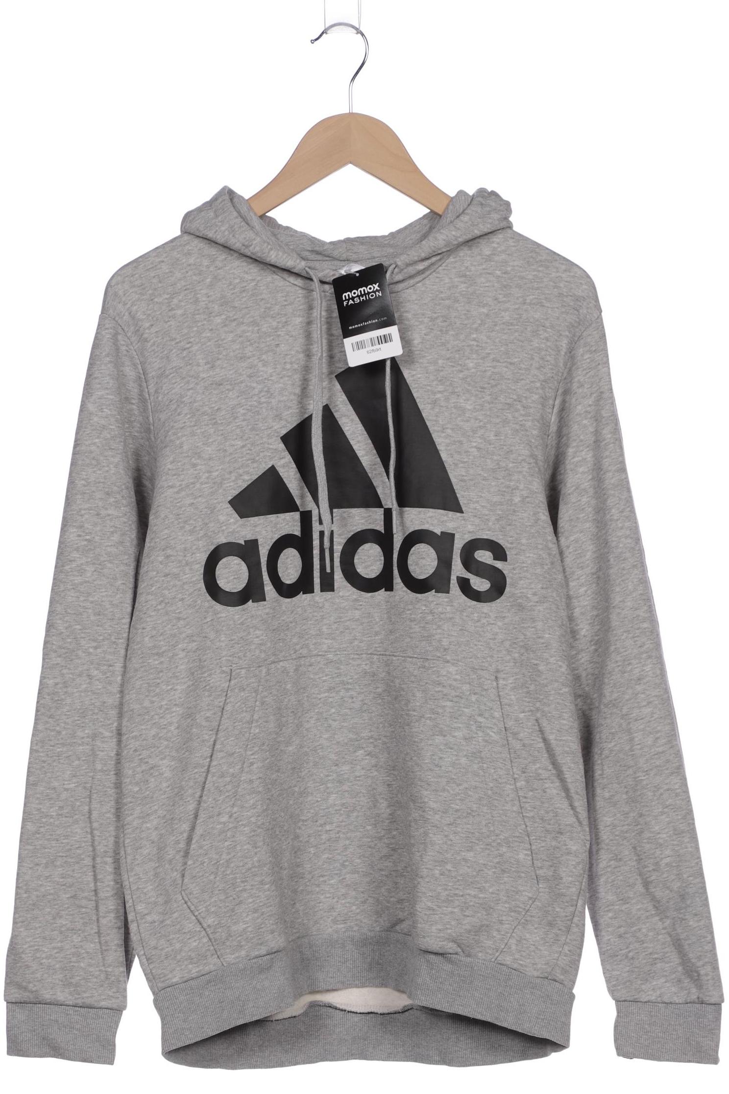 

adidas Damen Kapuzenpullover, grau, Gr. 42