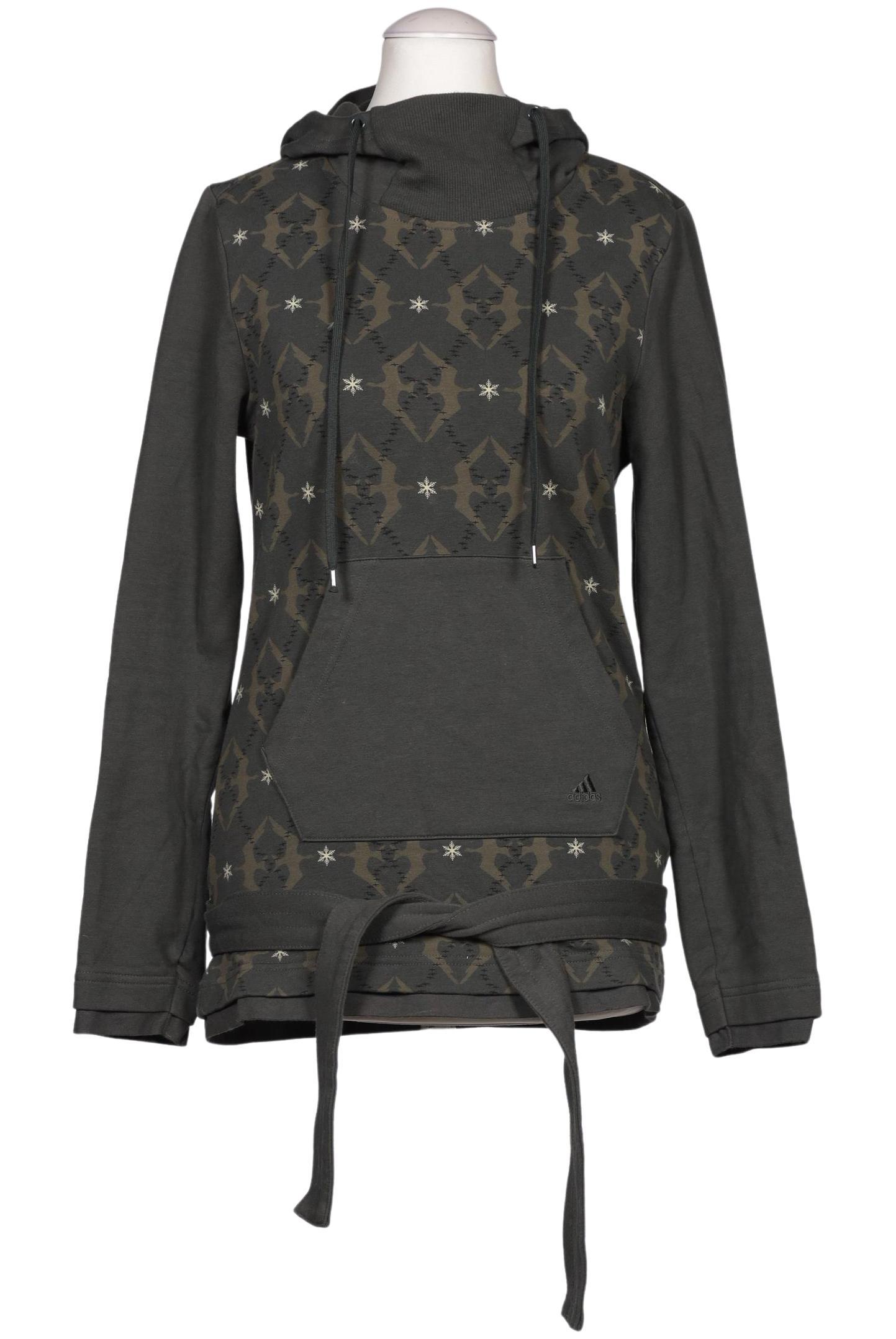 

adidas Damen Kapuzenpullover, grün, Gr. 34