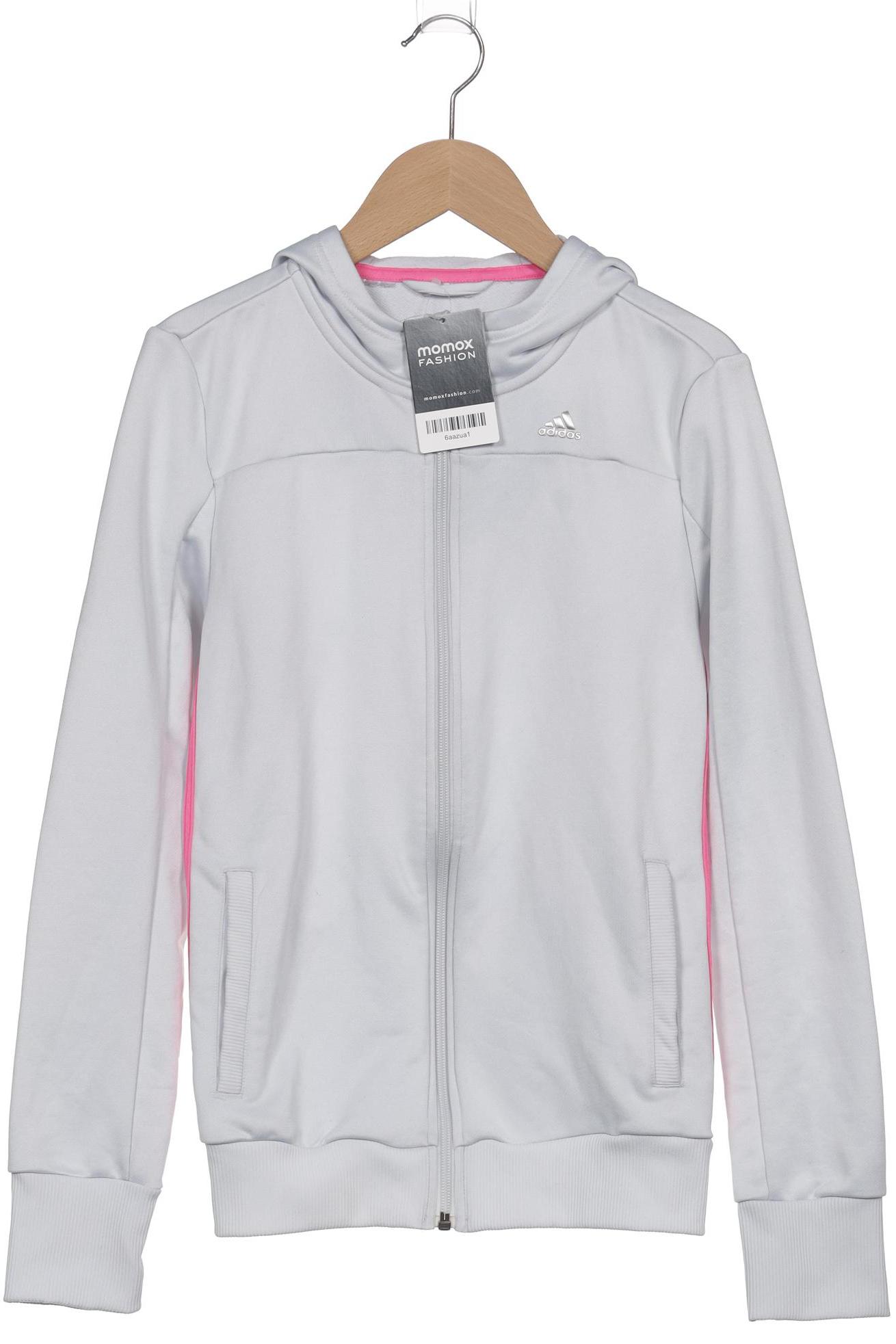 

adidas Damen Kapuzenpullover, grau, Gr. 34