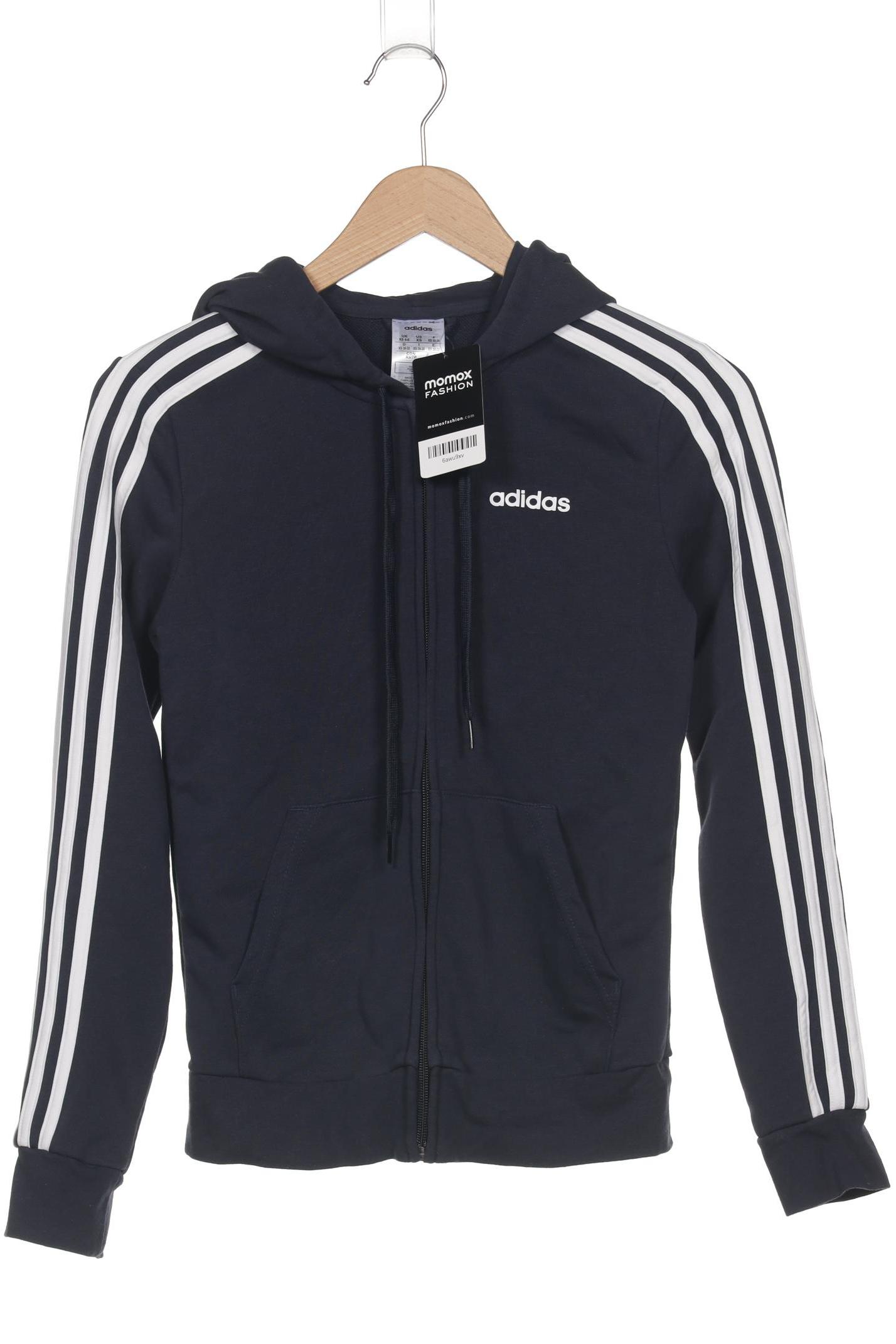 

adidas Damen Kapuzenpullover, marineblau, Gr. 34