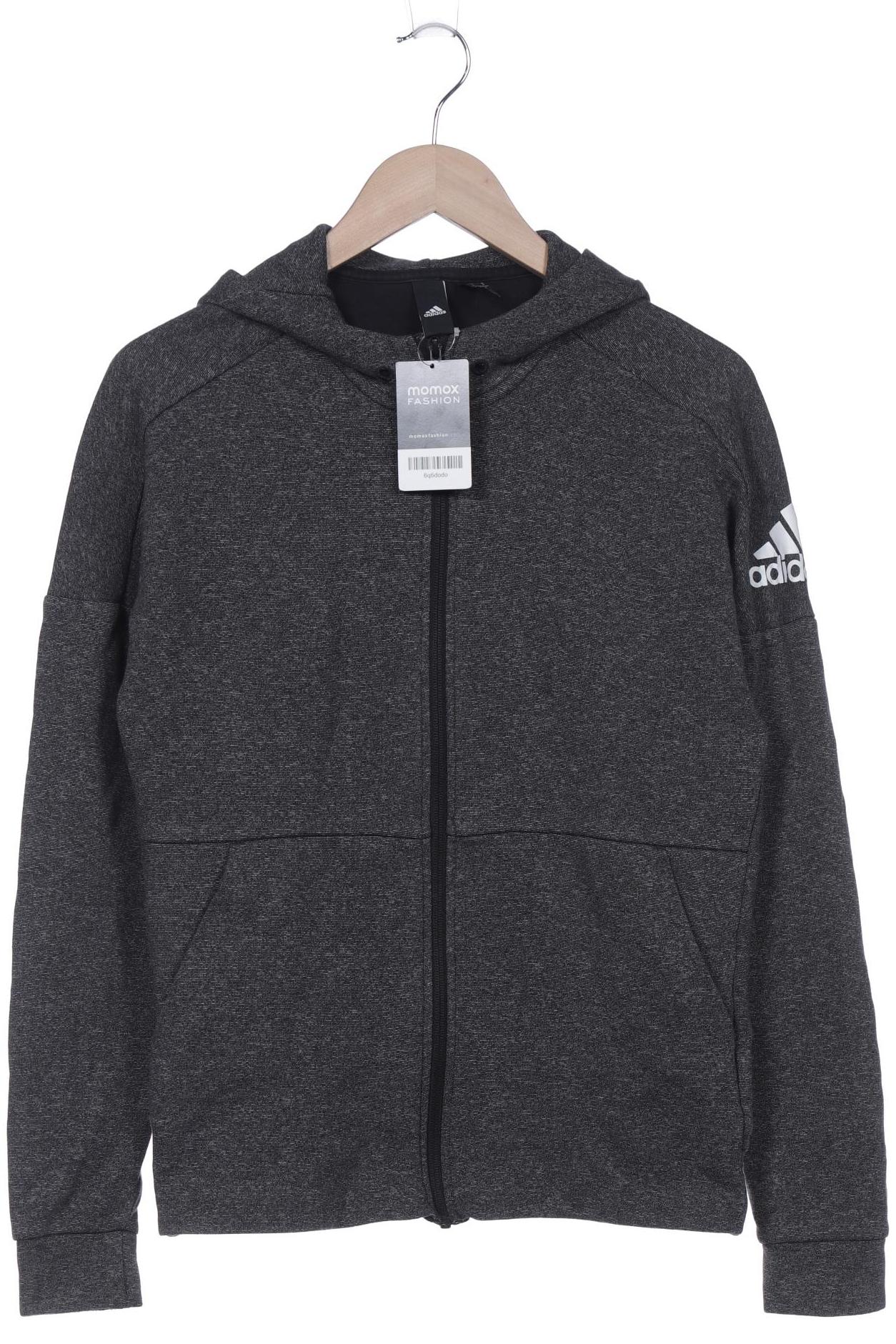 

adidas Damen Kapuzenpullover, grau, Gr. 36
