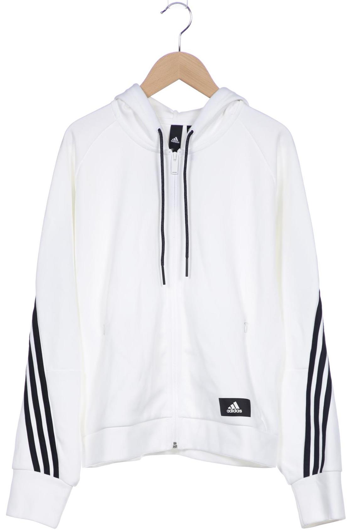 

adidas Damen Kapuzenpullover, weiß, Gr. 38