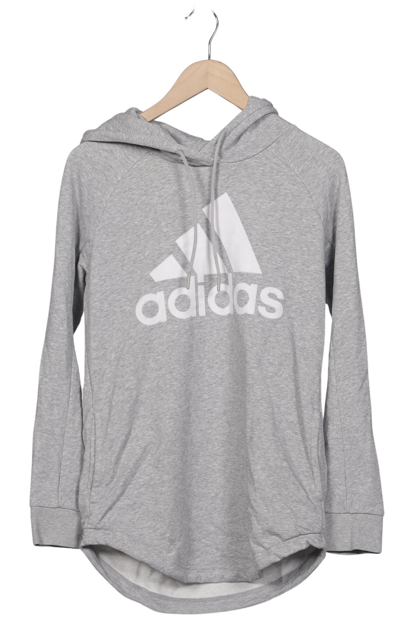 

adidas Damen Kapuzenpullover, grau, Gr. 38