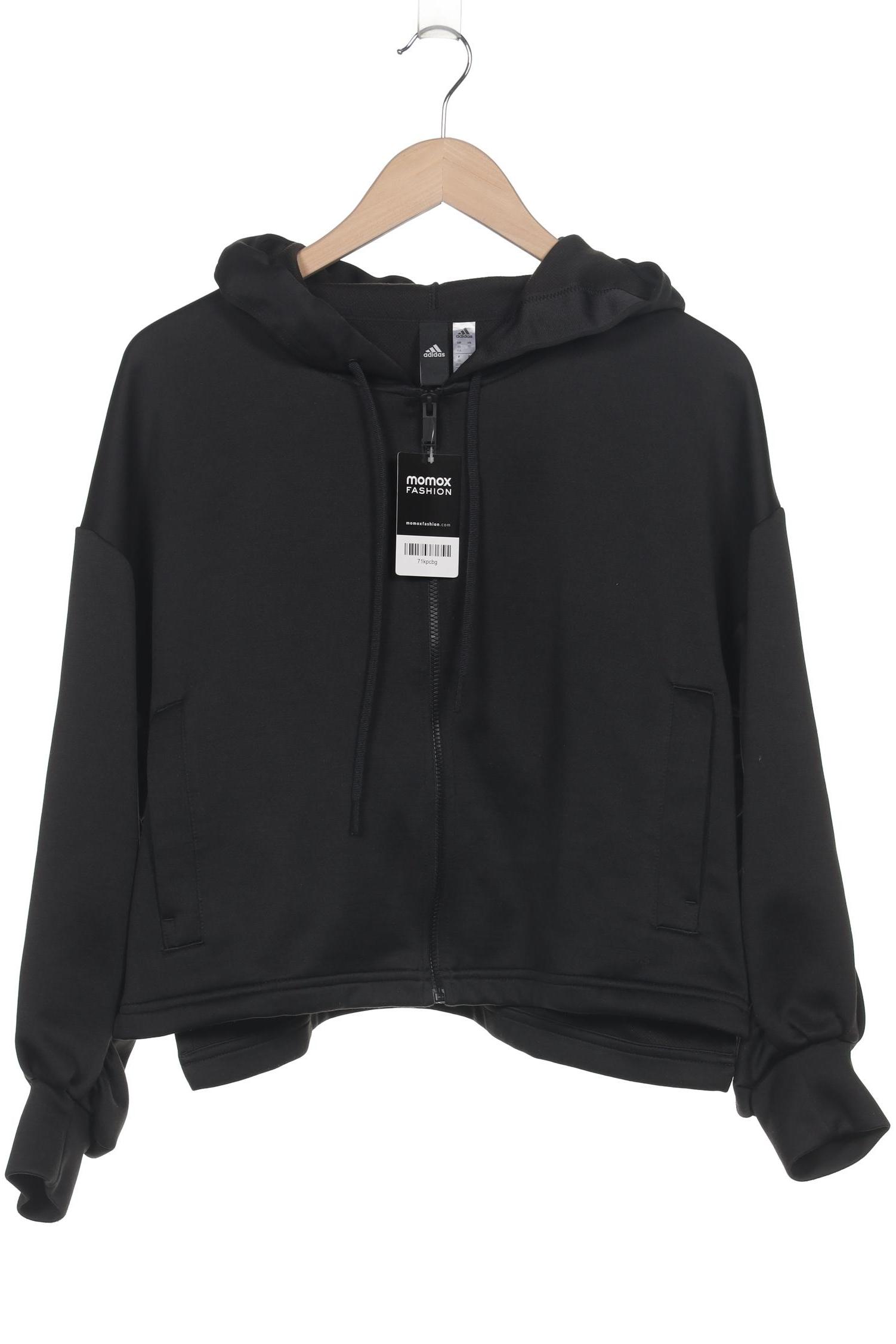 

adidas Damen Kapuzenpullover, schwarz, Gr. 34