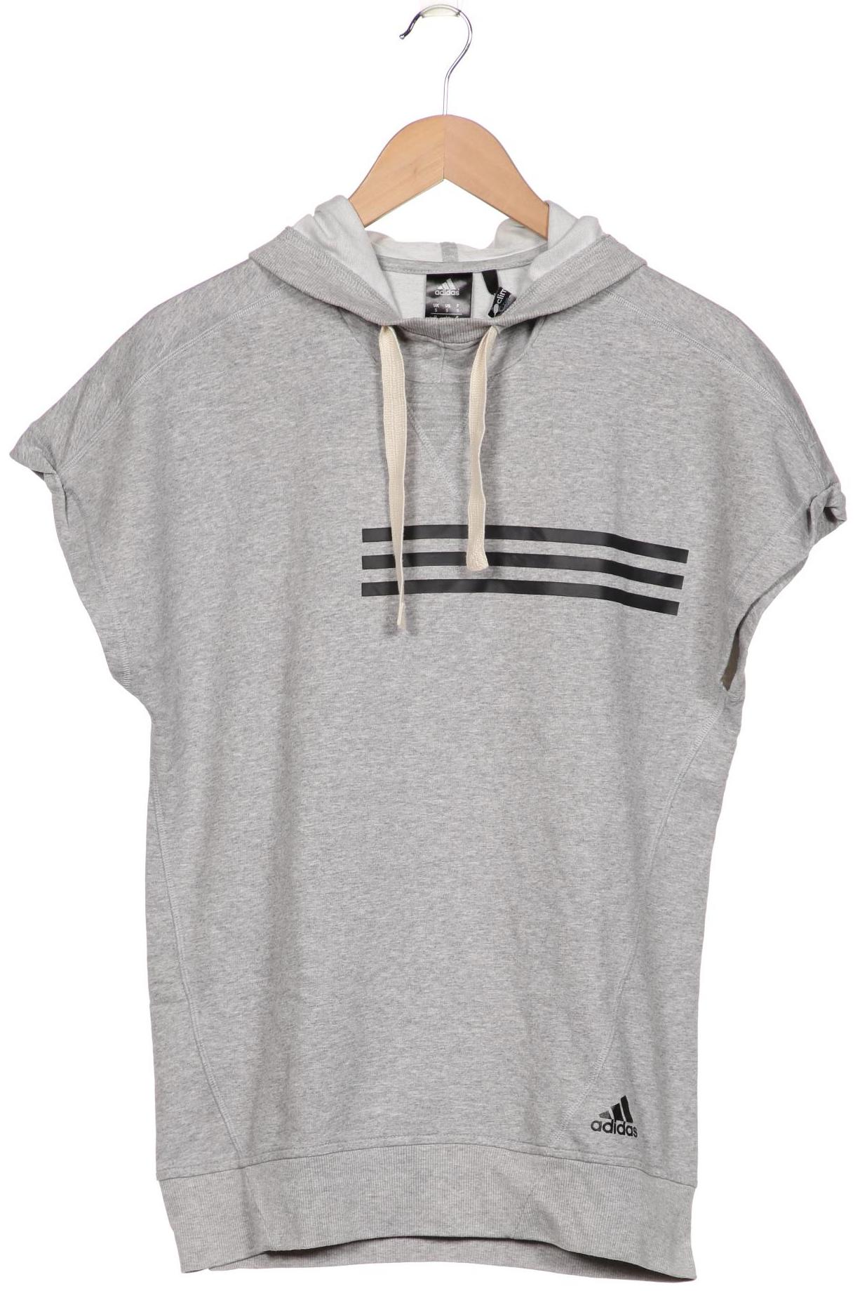

adidas Damen Kapuzenpullover, grau, Gr. 36
