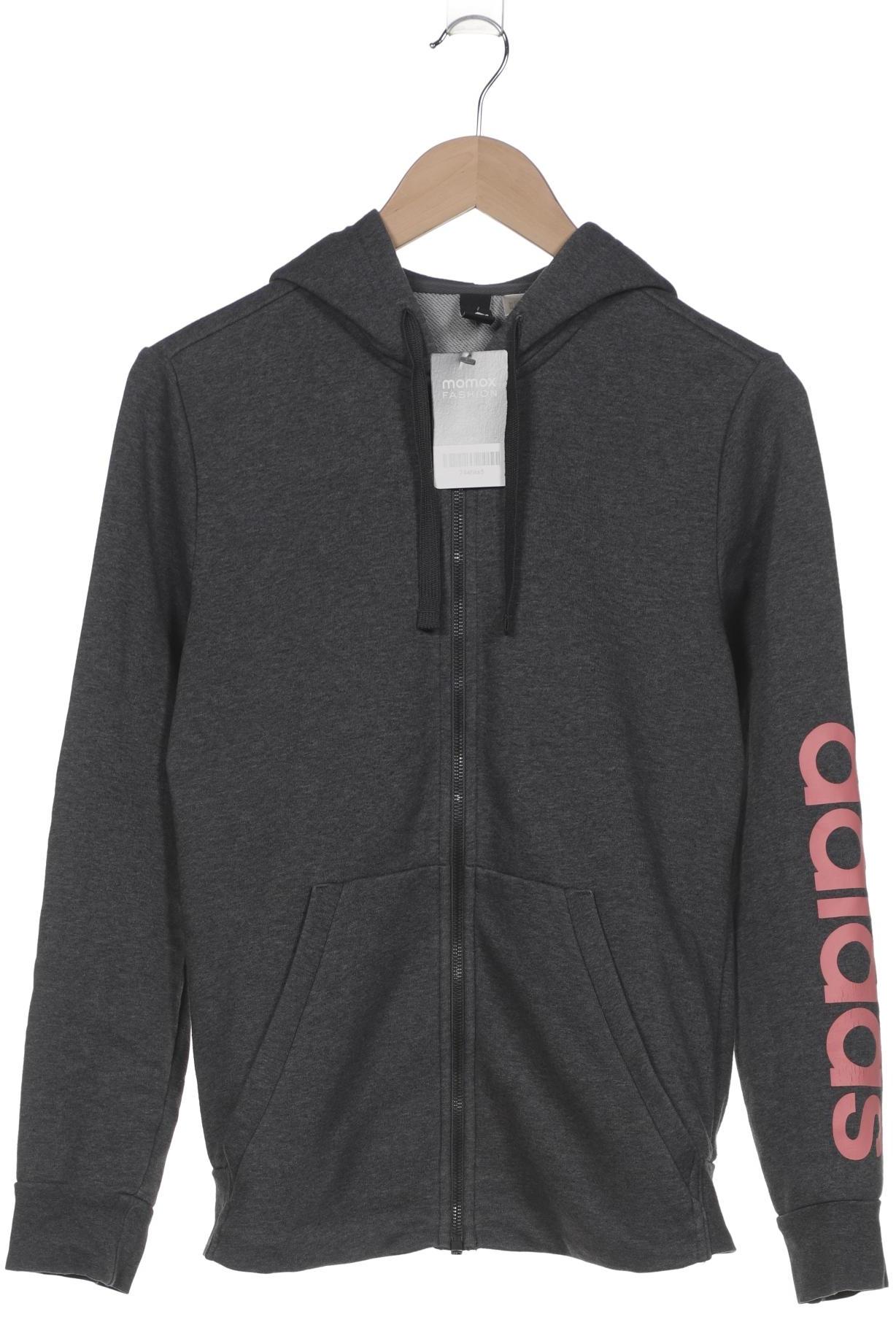 

adidas Damen Kapuzenpullover, grau, Gr. 36