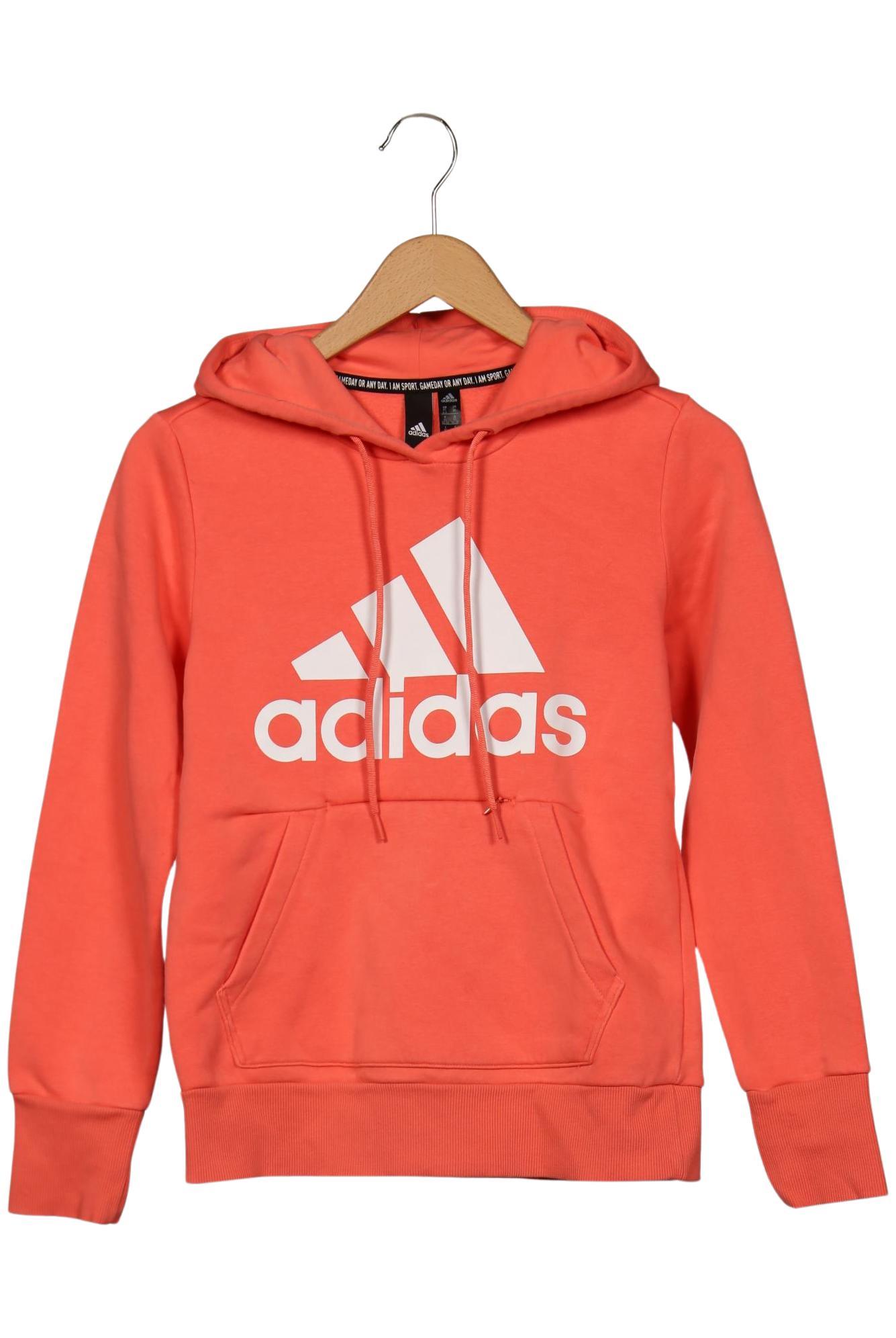 

adidas Damen Kapuzenpullover, pink, Gr. 34