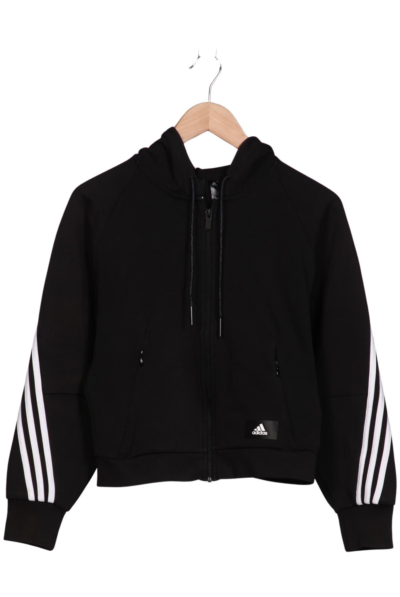 

adidas Damen Kapuzenpullover, schwarz, Gr. 34