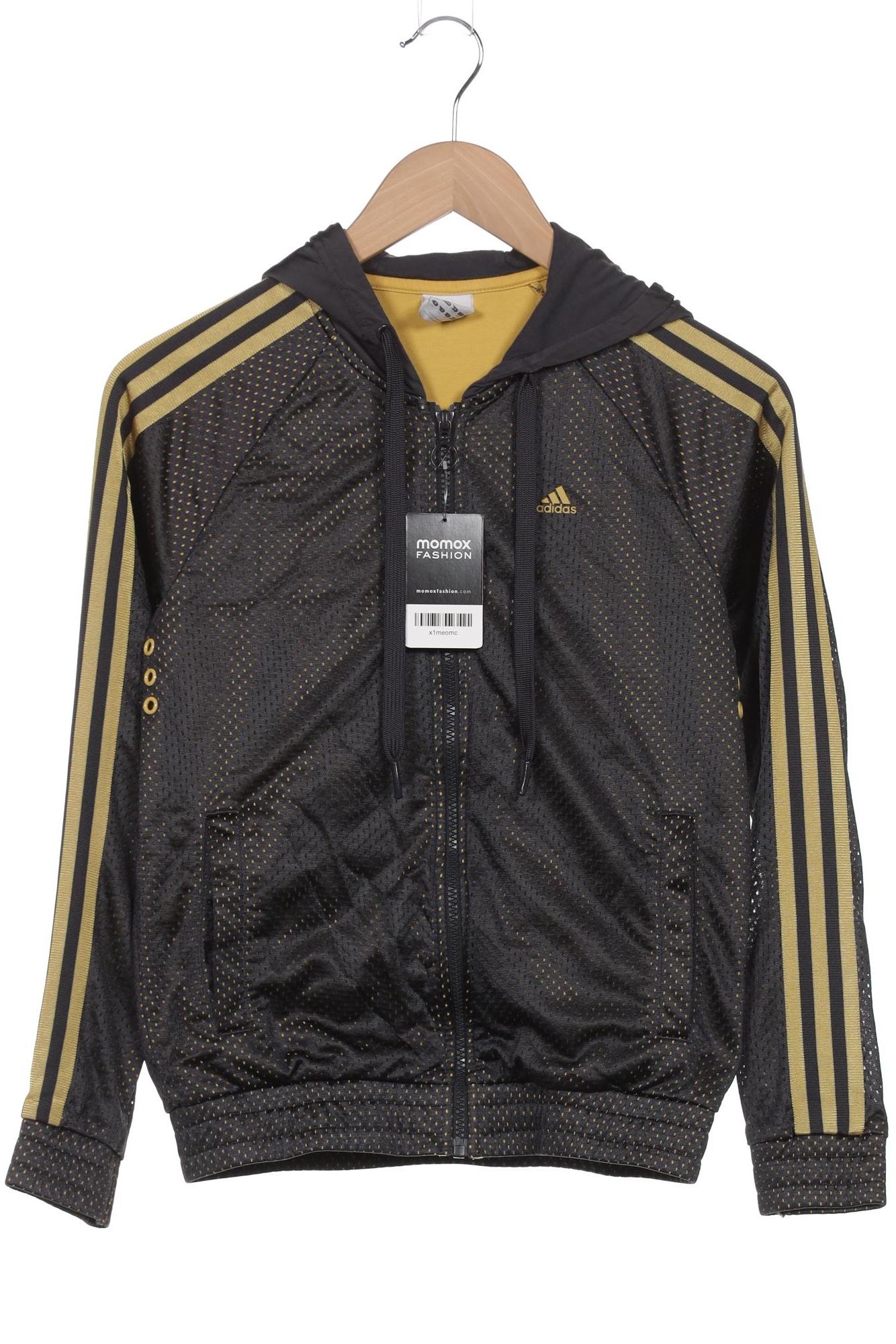 

adidas Damen Kapuzenpullover, grau, Gr. 34