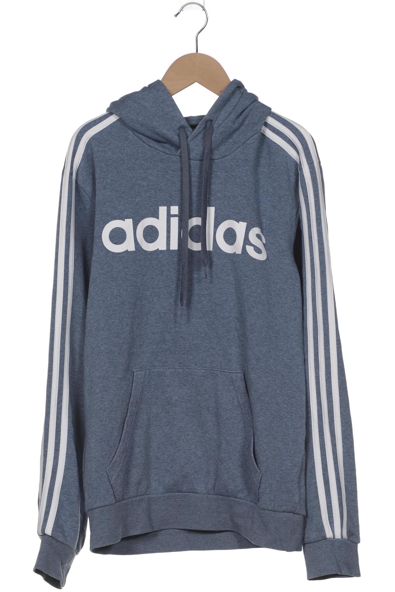 

adidas Damen Kapuzenpullover, blau, Gr. 36