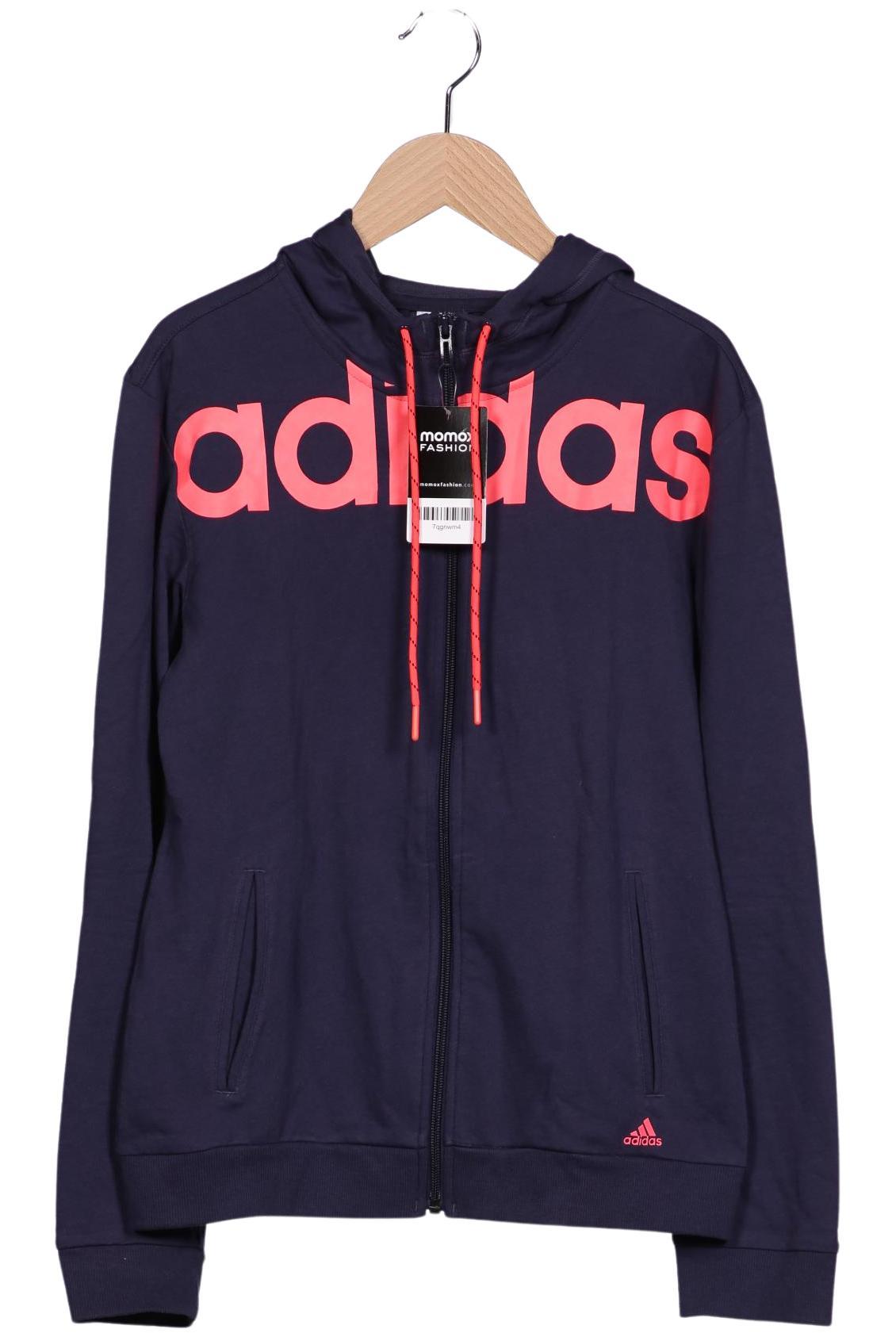 

adidas Damen Kapuzenpullover, marineblau, Gr. 34