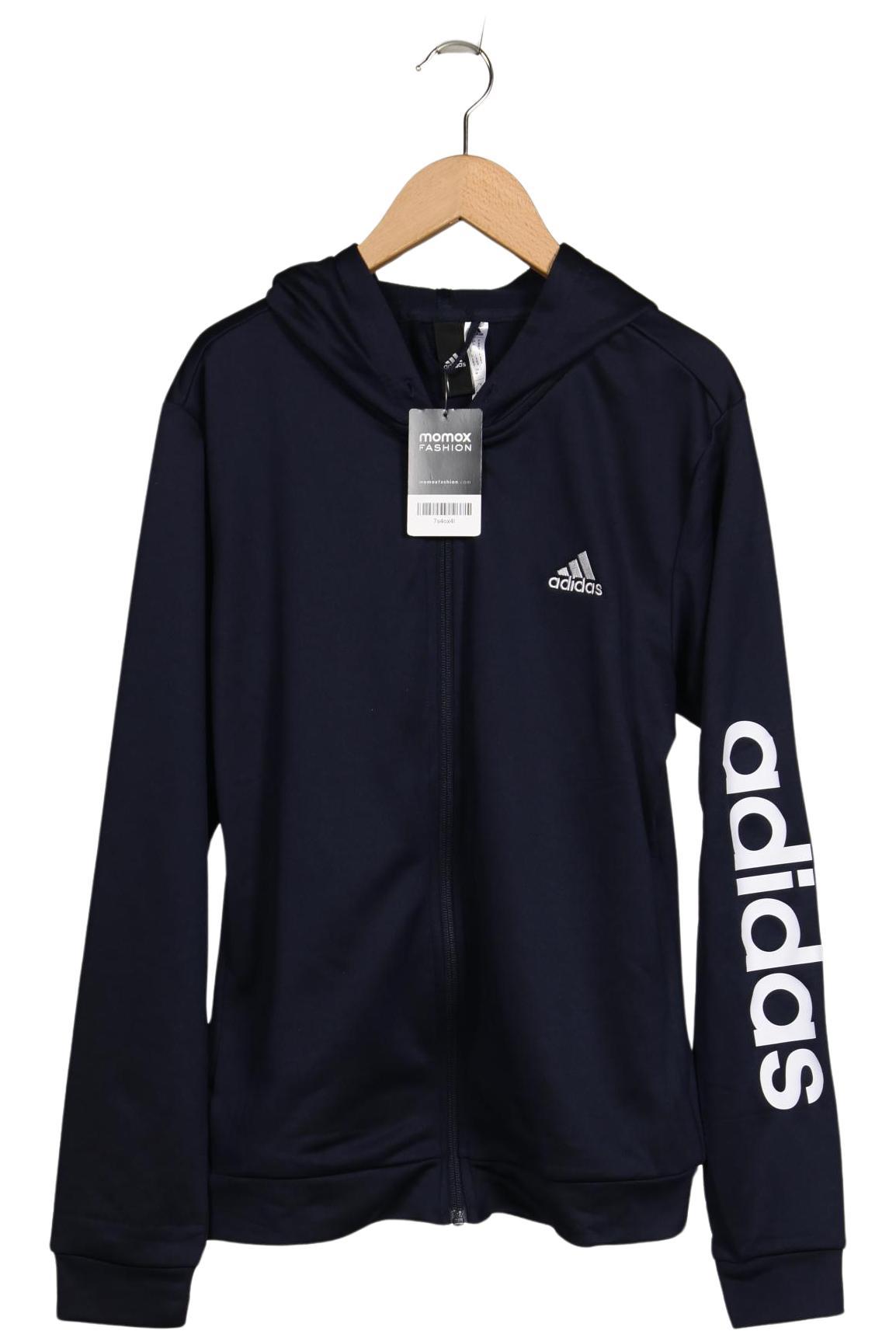 

adidas Damen Kapuzenpullover, marineblau, Gr. 38
