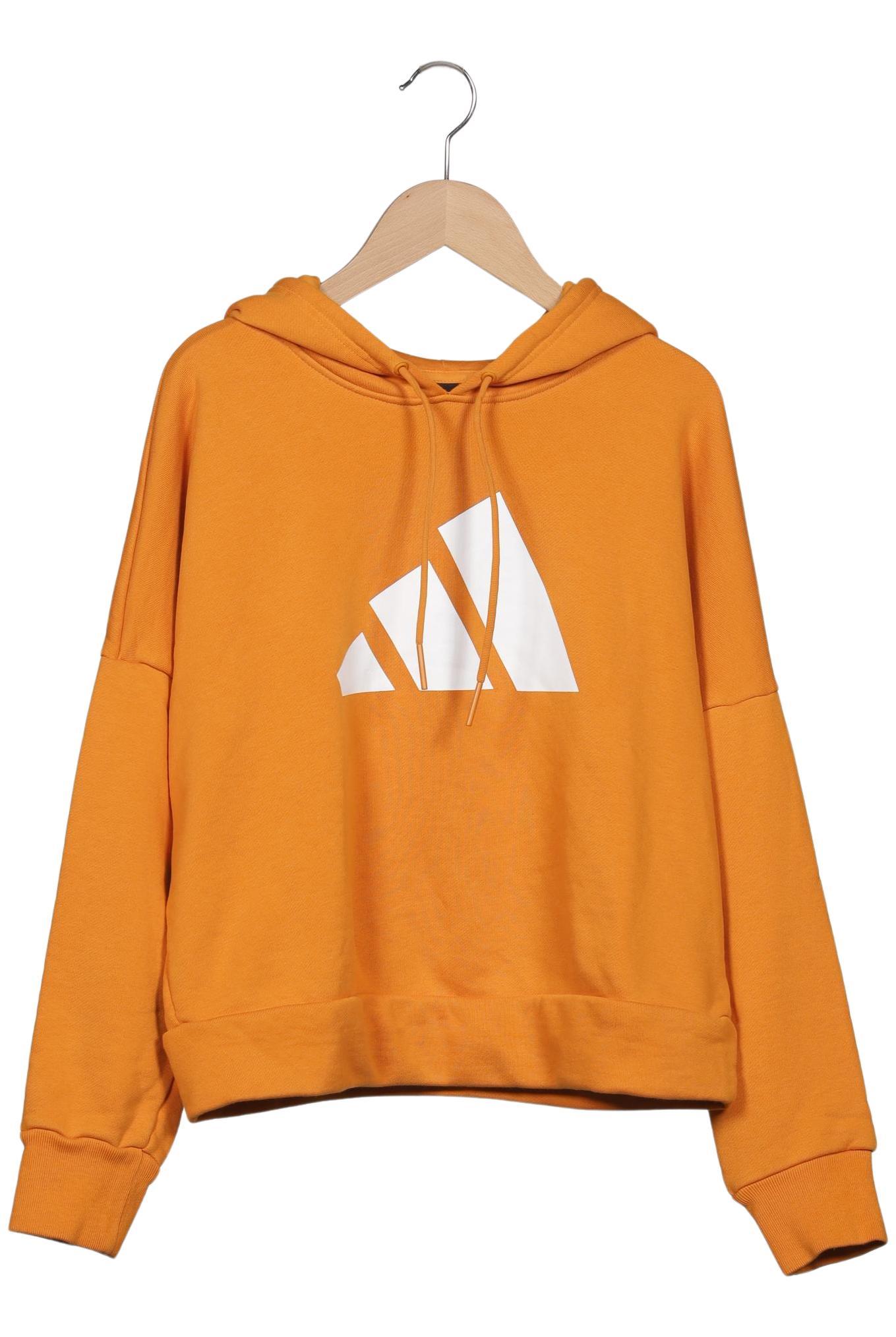 

adidas Damen Kapuzenpullover, orange, Gr. 36