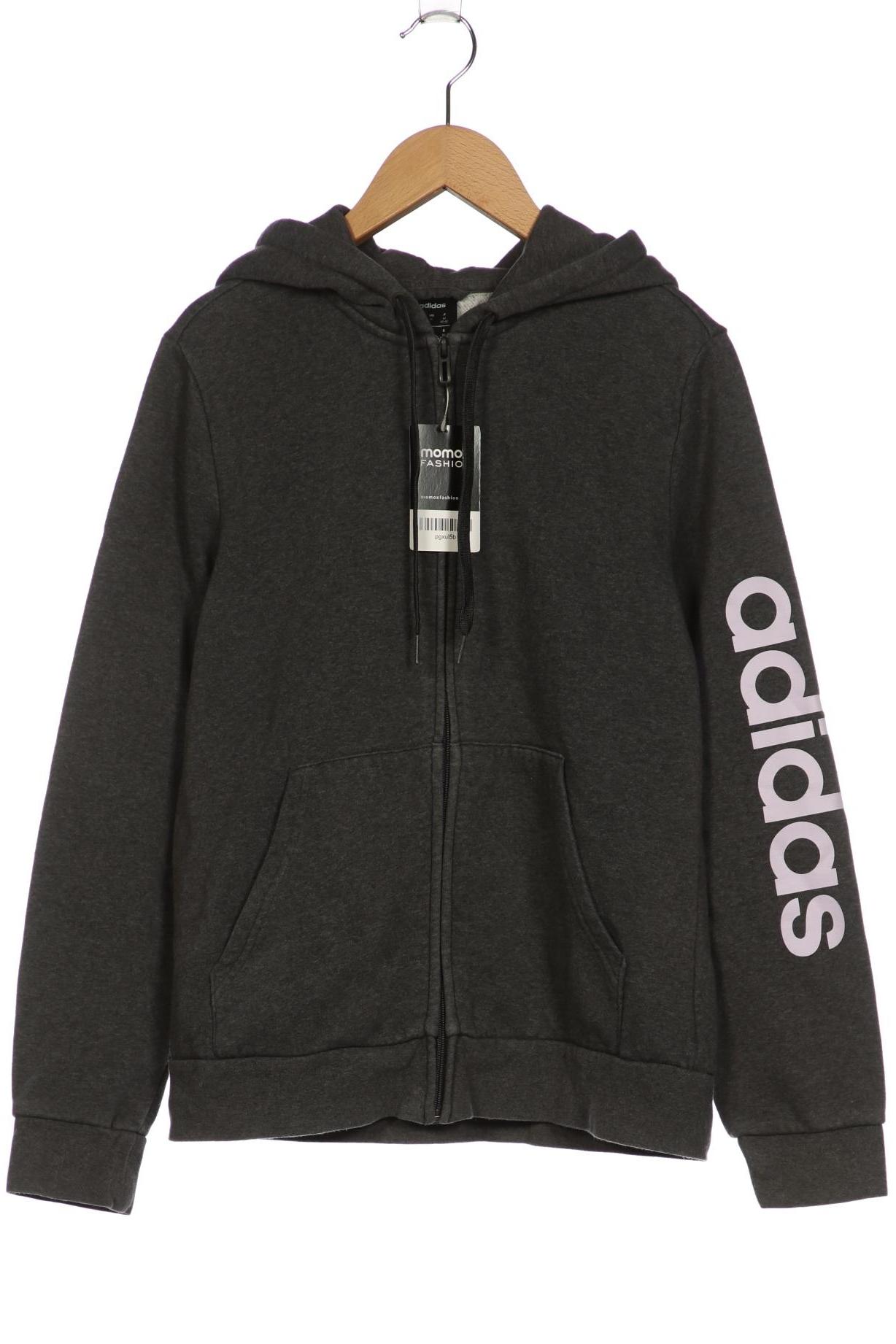 

adidas Damen Kapuzenpullover, grau, Gr. 38