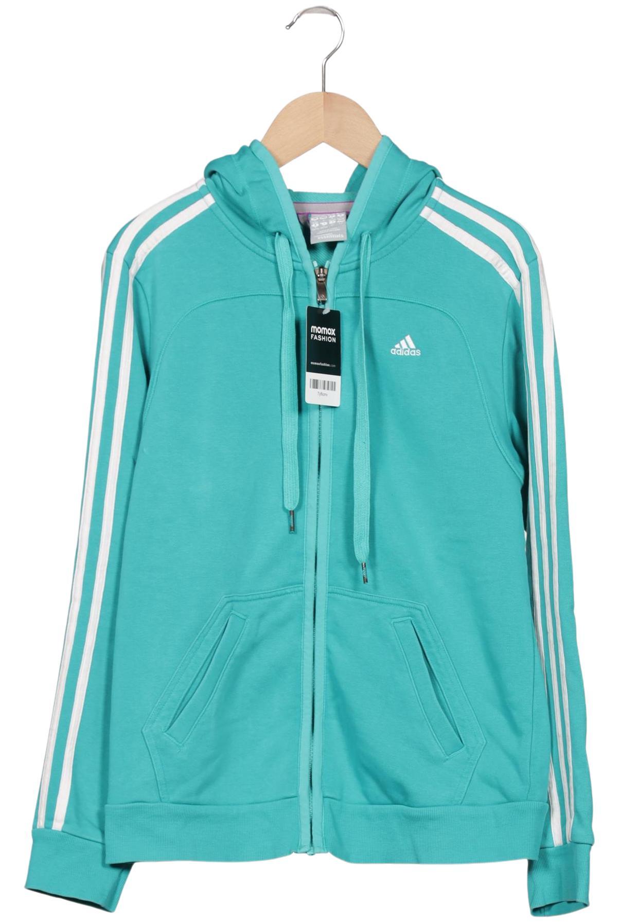 

adidas Damen Kapuzenpullover, türkis, Gr. 36