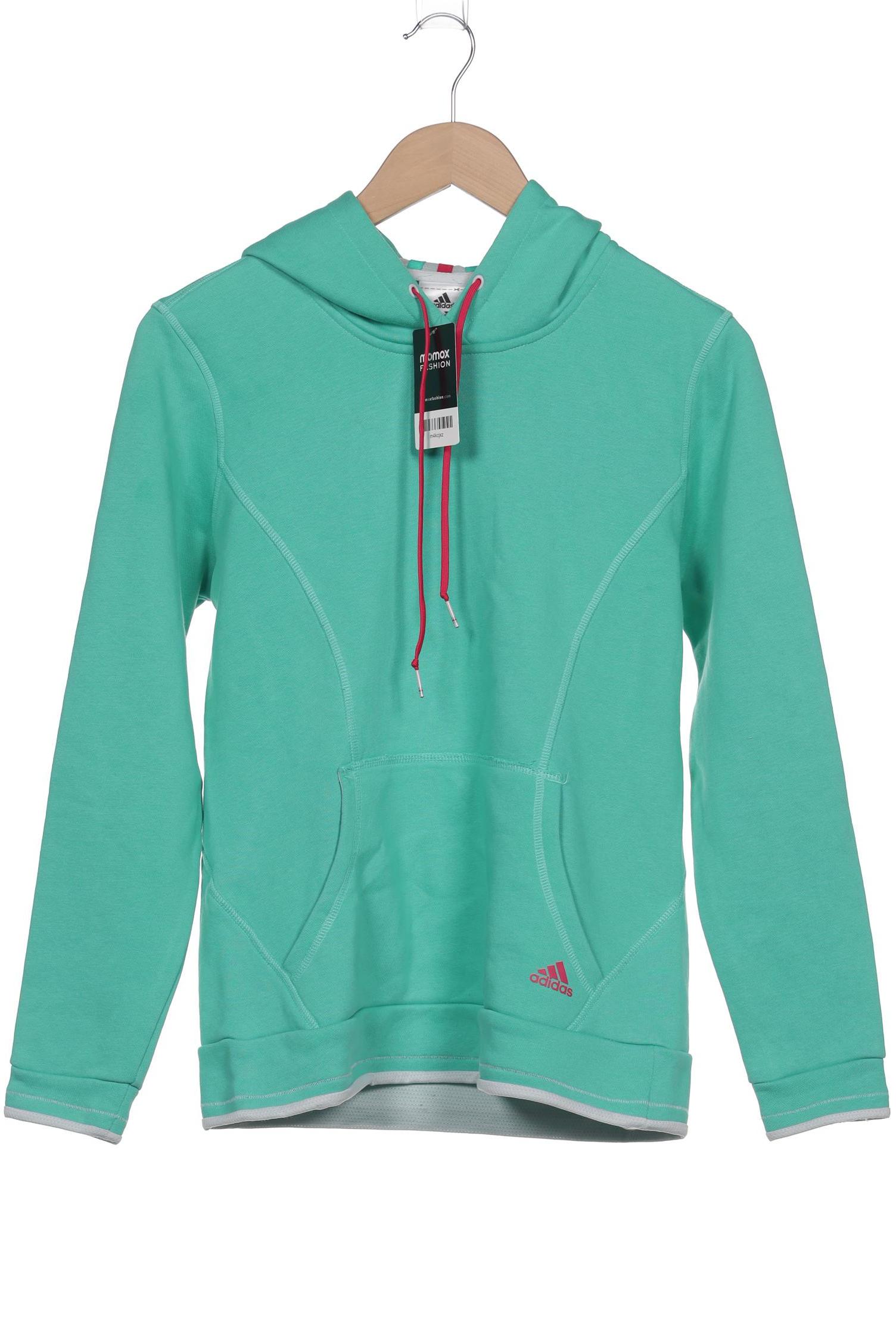 

adidas Damen Kapuzenpullover, türkis, Gr. 40