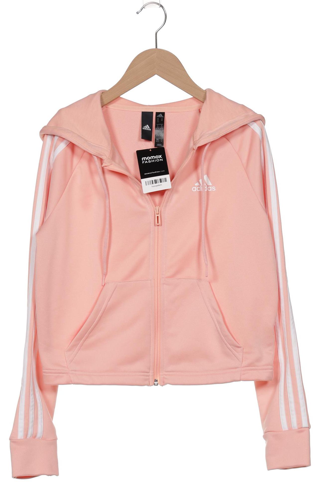 

adidas Damen Kapuzenpullover, orange, Gr. 34