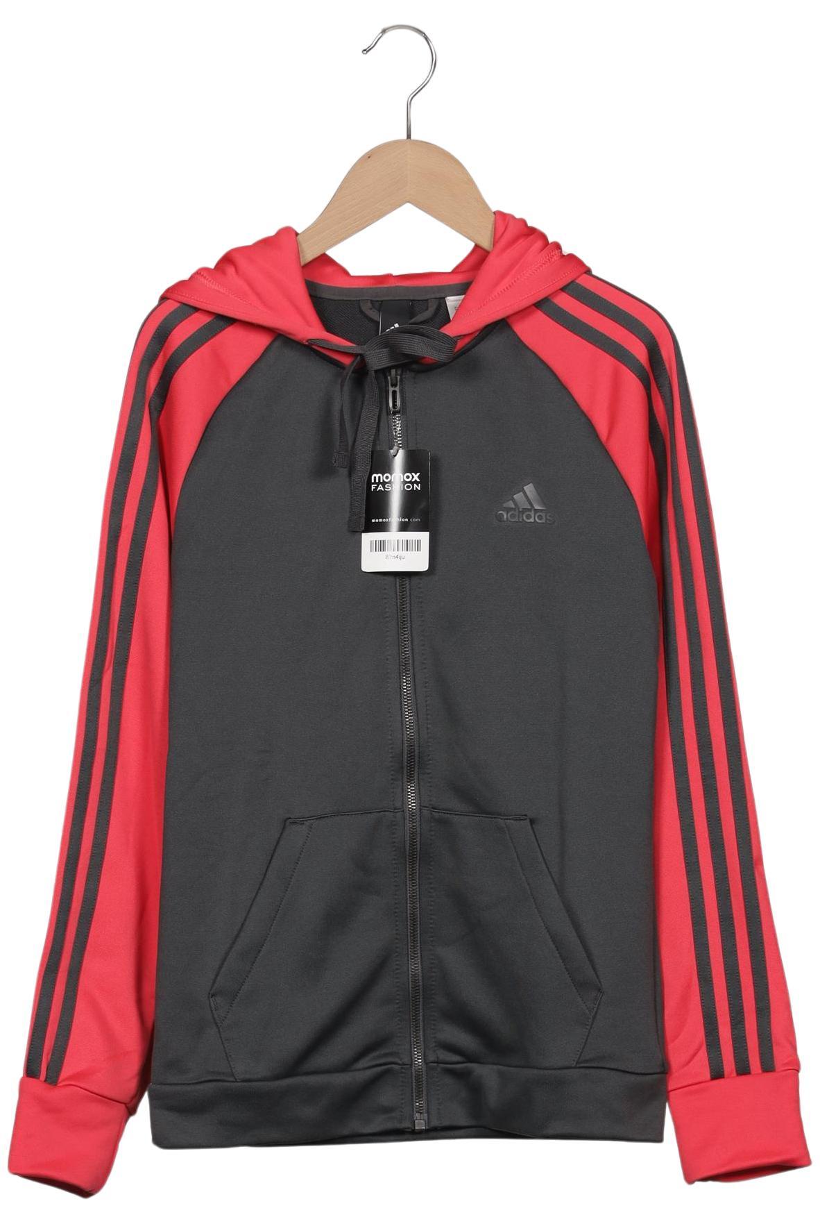 

adidas Damen Kapuzenpullover, grau, Gr. 36