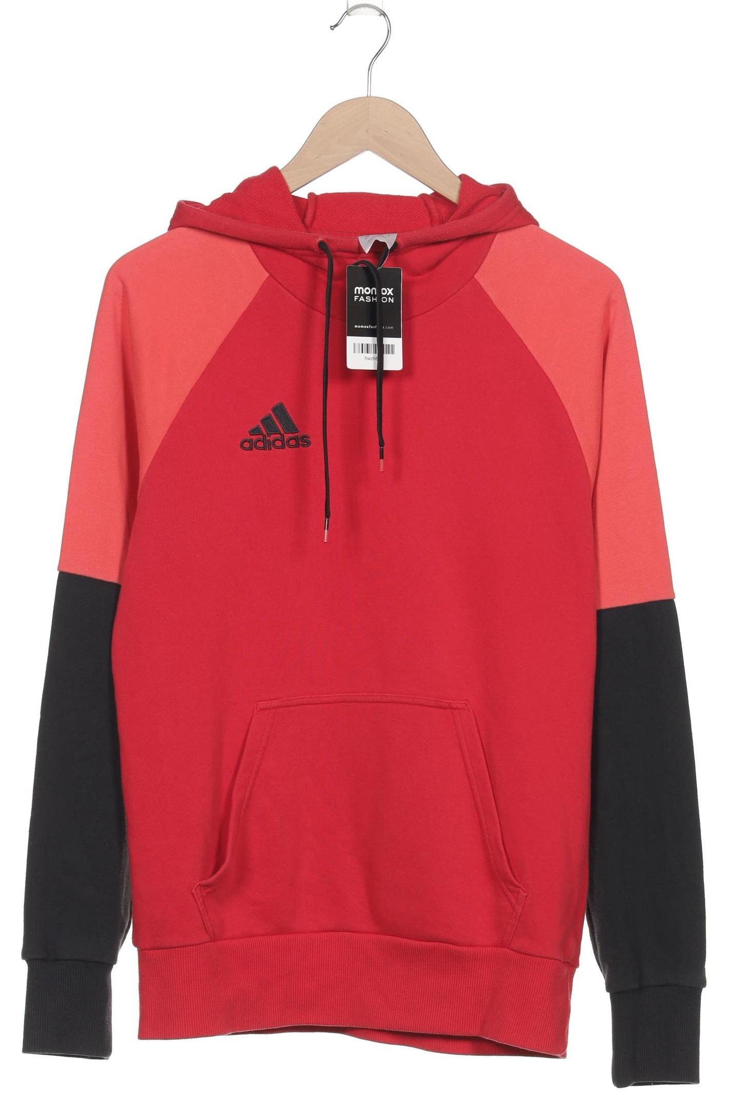 

adidas Damen Kapuzenpullover, rot, Gr. 36