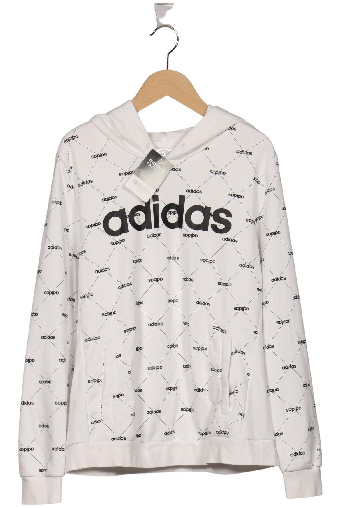 

adidas Damen Kapuzenpullover, weiß, Gr. 38