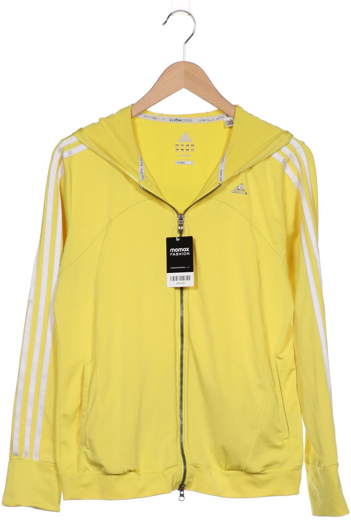 

adidas Damen Kapuzenpullover, gelb, Gr. 38