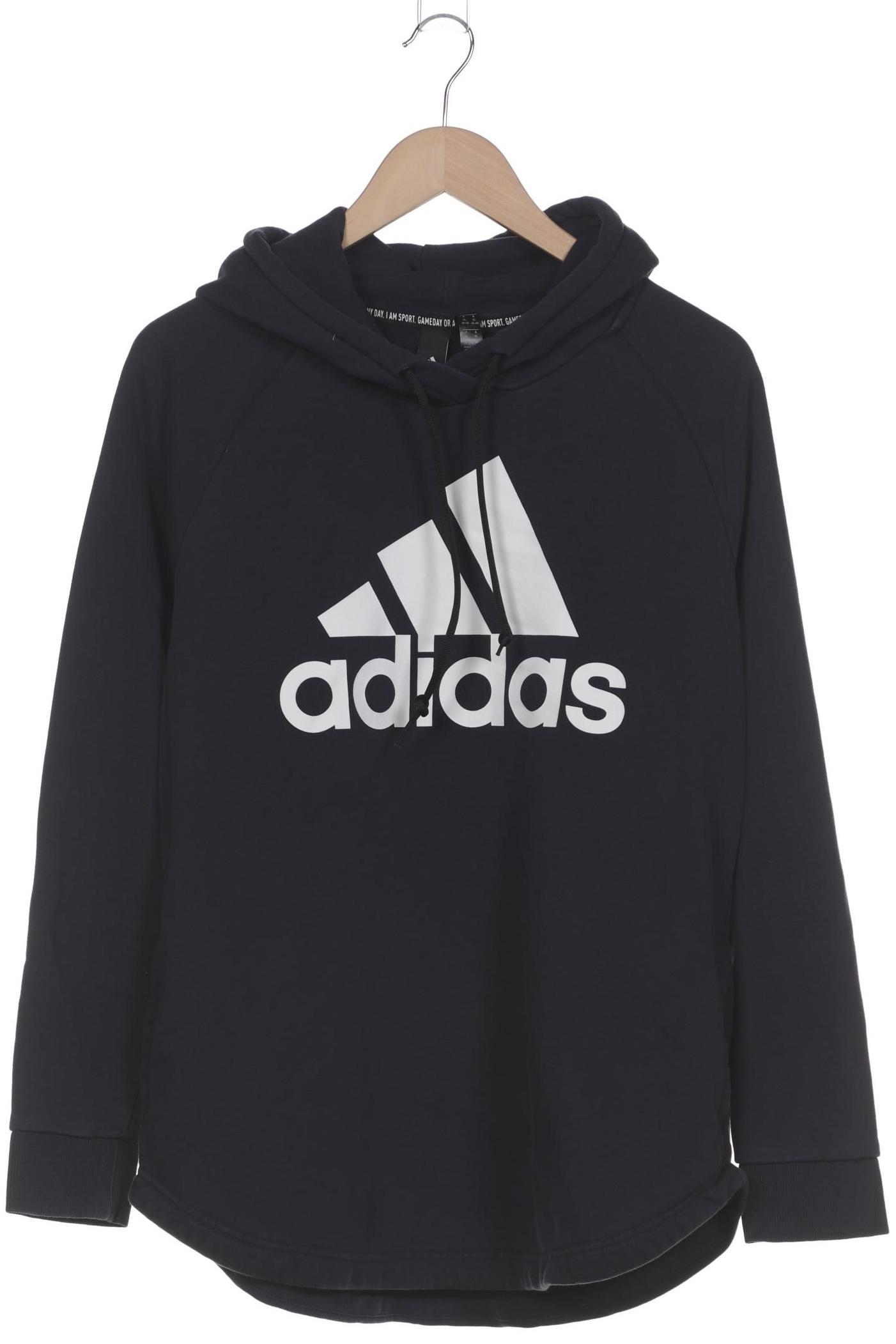 

adidas Damen Kapuzenpullover, marineblau, Gr. 44