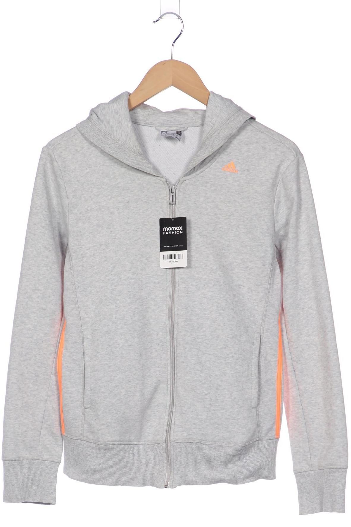 

adidas Damen Kapuzenpullover, grau, Gr. 38