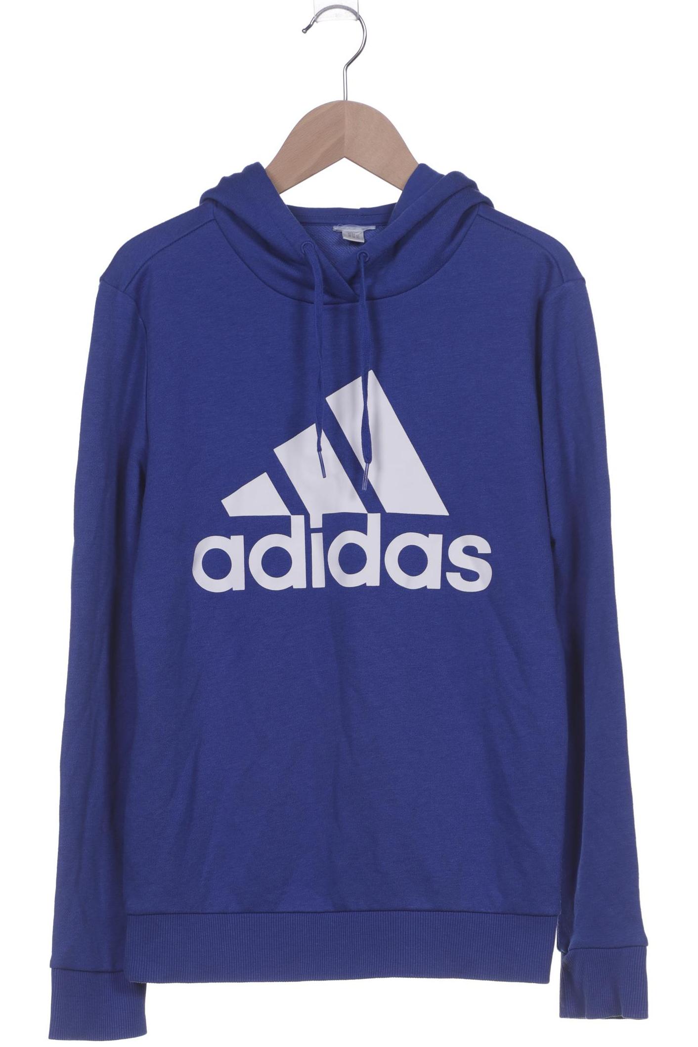 

adidas Damen Kapuzenpullover, blau, Gr. 38