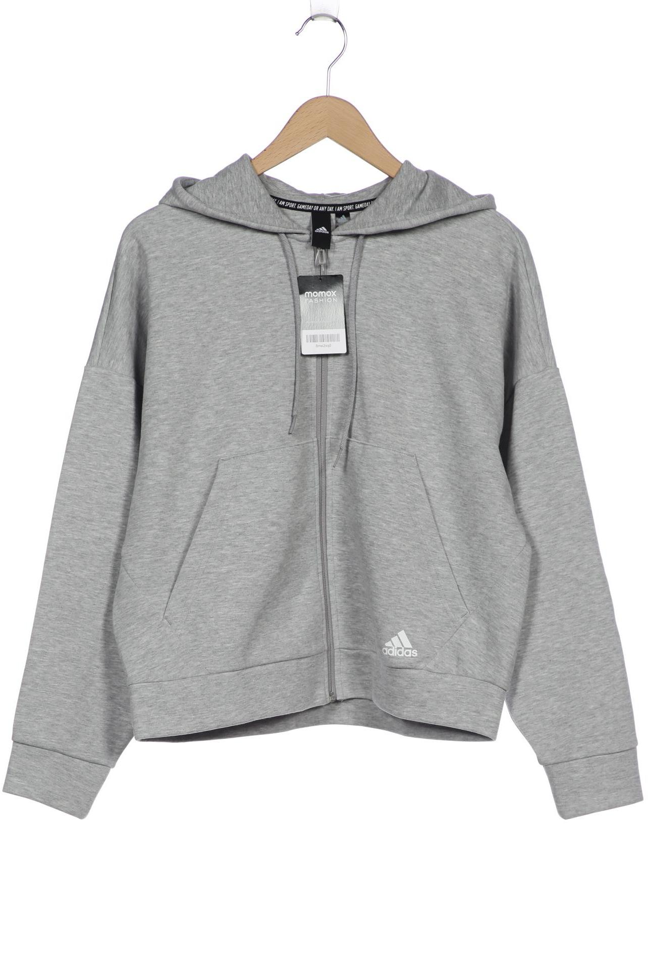 

adidas Damen Kapuzenpullover, grau