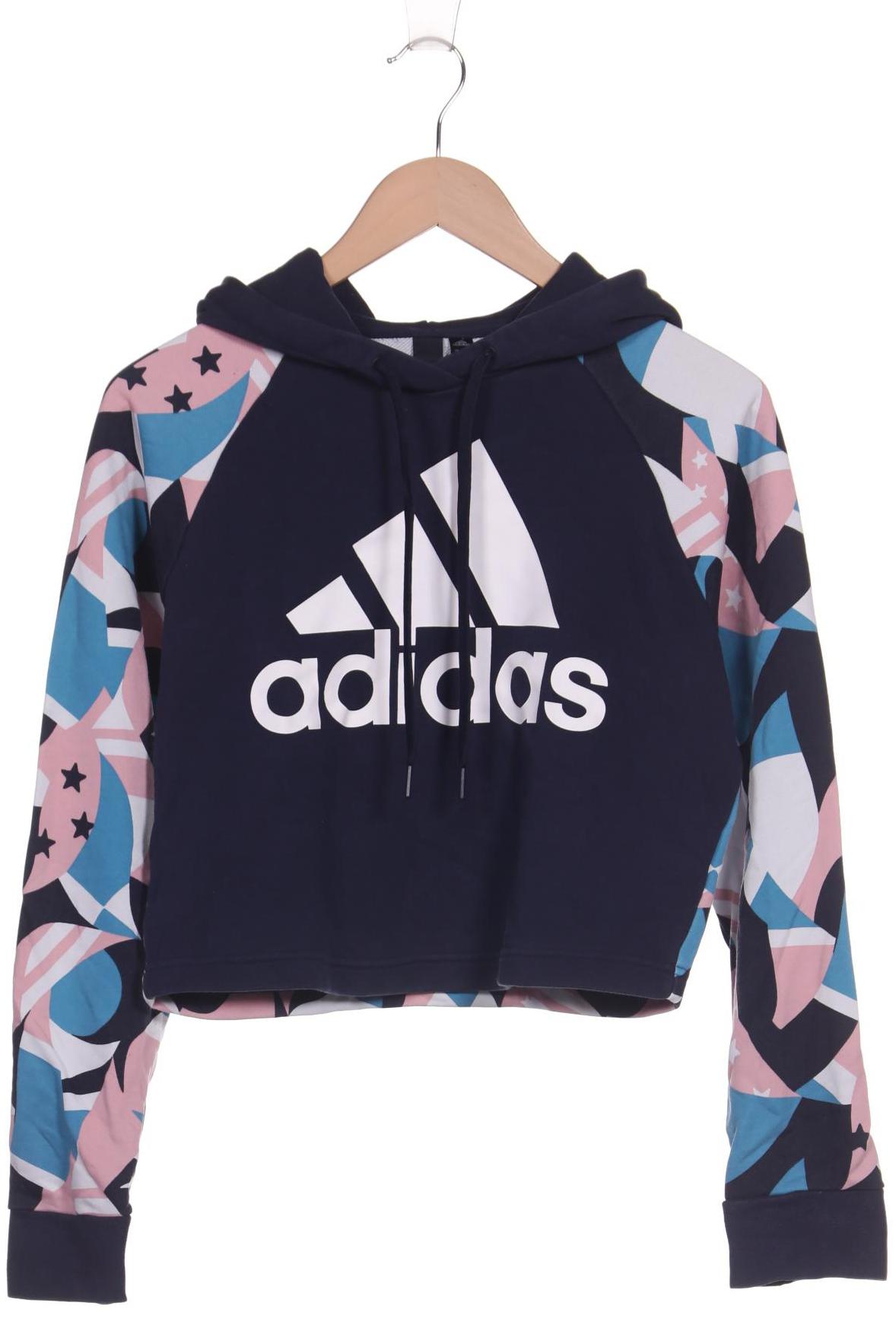 

adidas Damen Kapuzenpullover, marineblau, Gr. 38