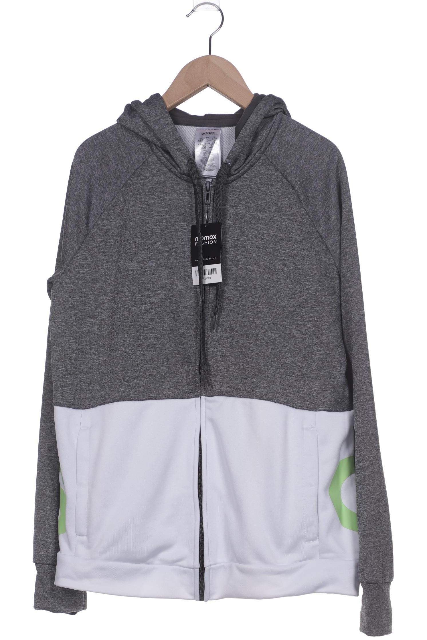 

adidas Damen Kapuzenpullover, grau, Gr. 44