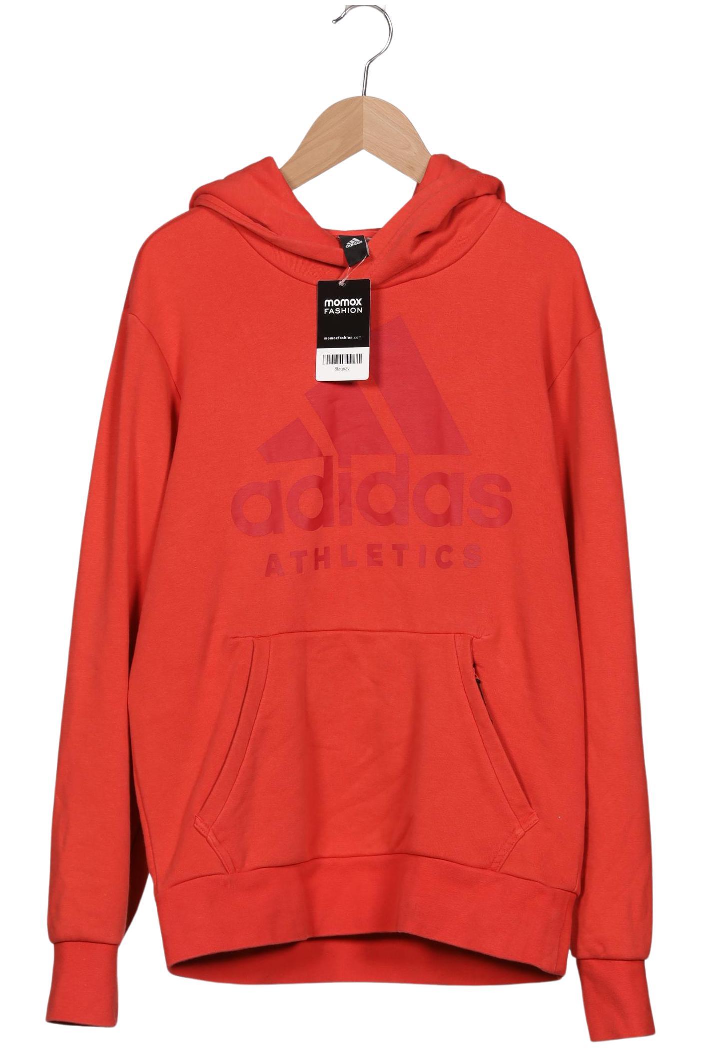 

adidas Damen Kapuzenpullover, rot, Gr. 42