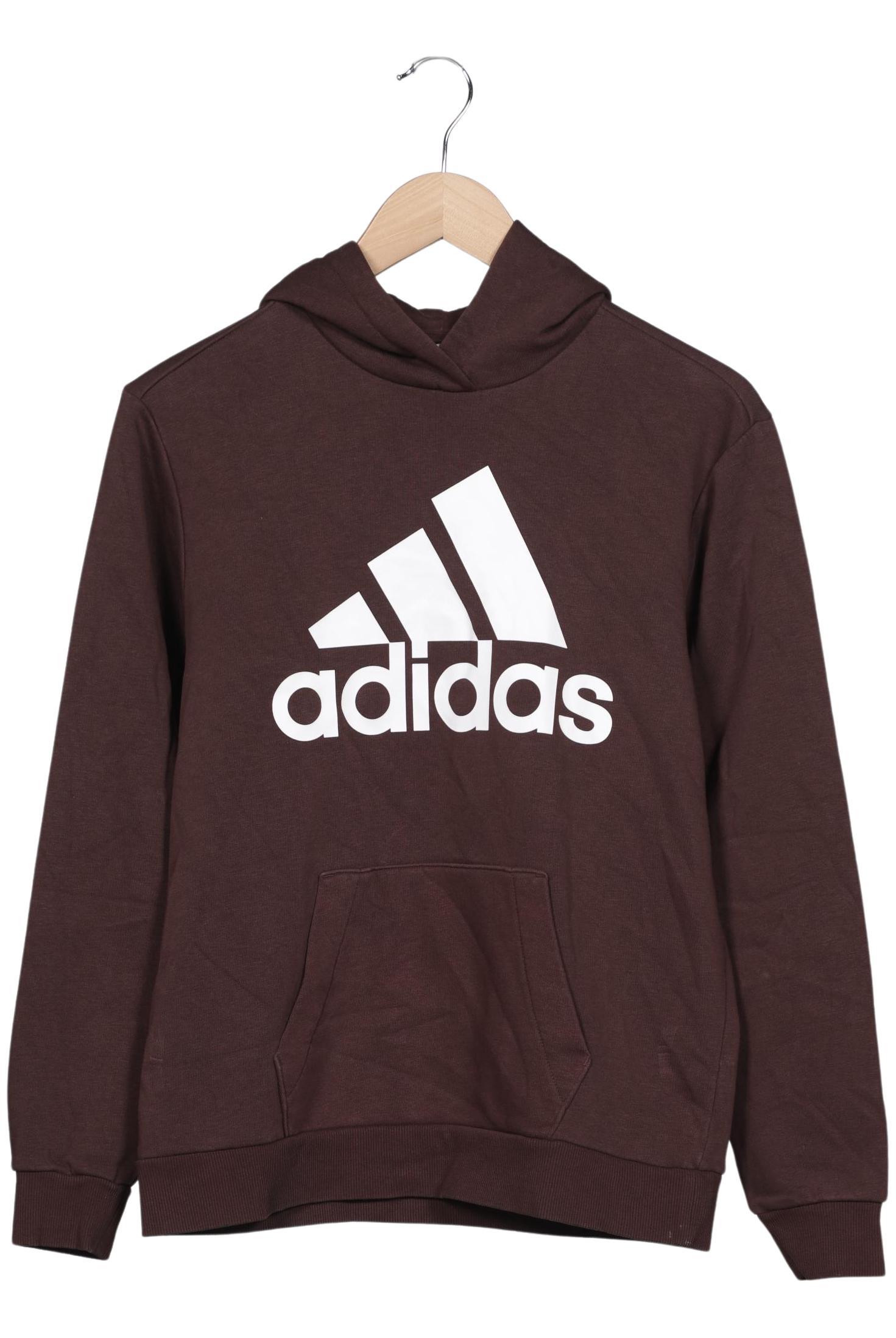 

adidas Damen Kapuzenpullover, braun, Gr. 34