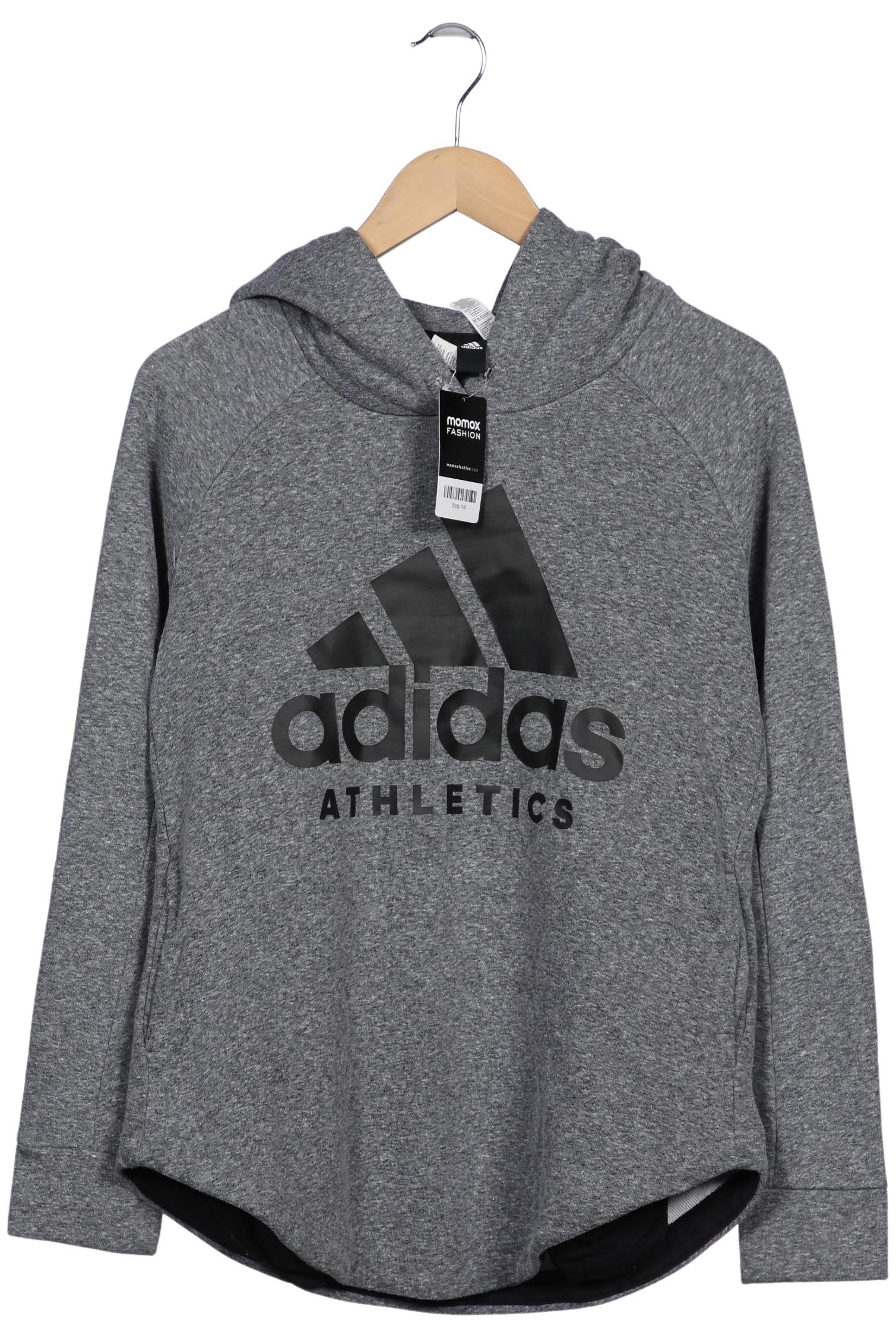 

adidas Damen Kapuzenpullover, grau, Gr. 38