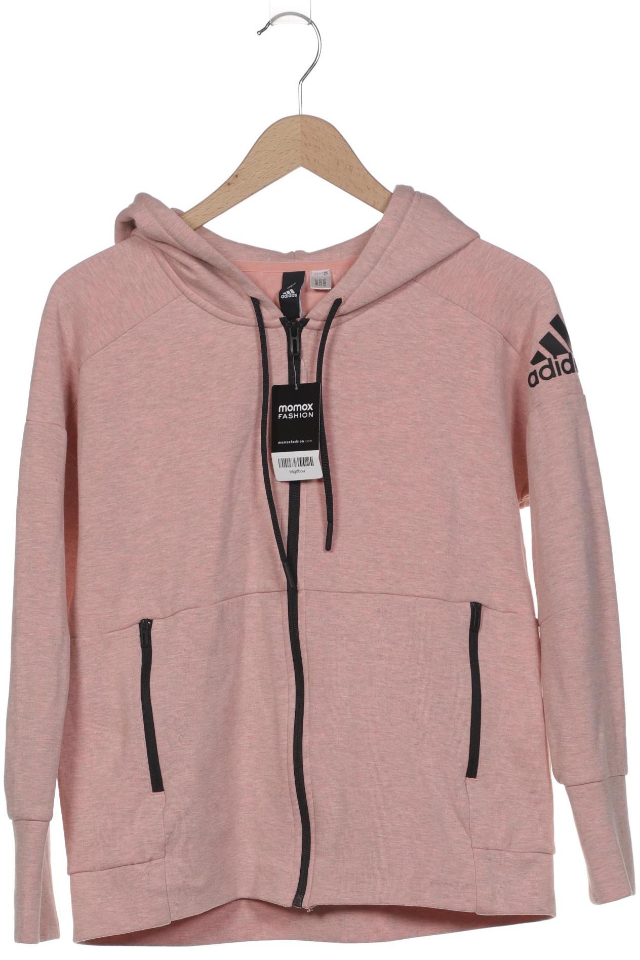 

adidas Damen Kapuzenpullover, pink, Gr. 46