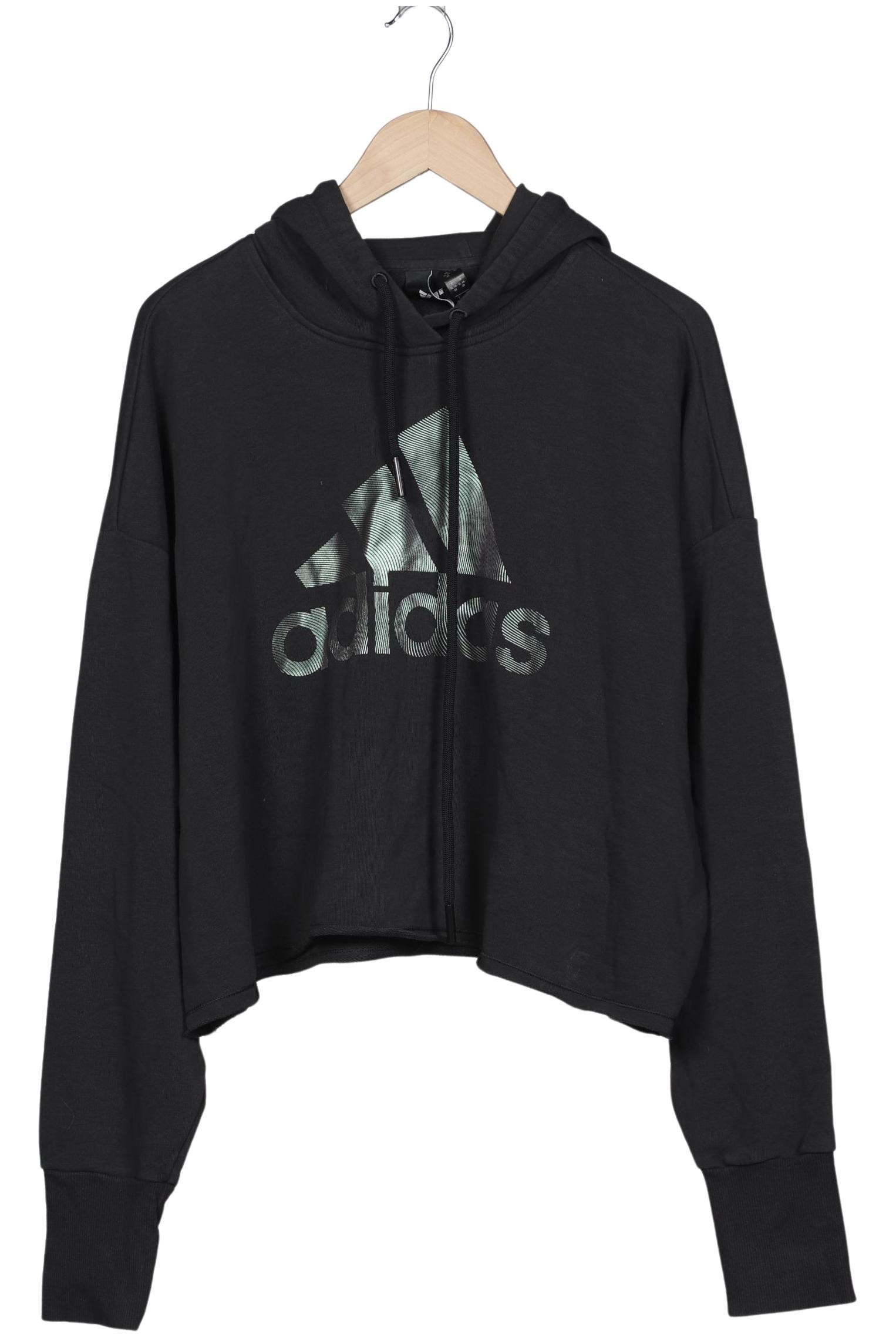 

adidas Damen Kapuzenpullover, schwarz, Gr. 44