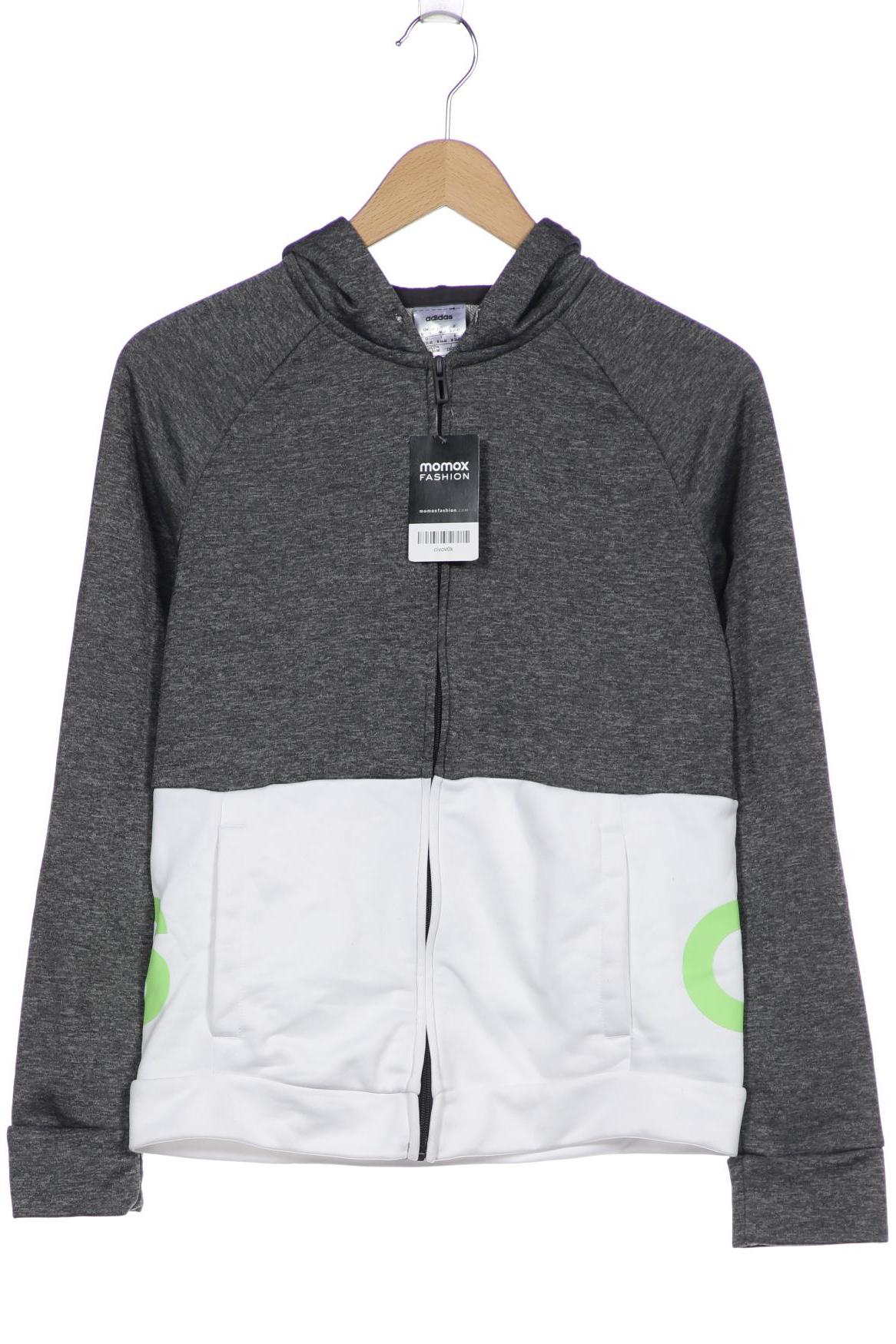 

adidas Damen Kapuzenpullover, grau, Gr. 38