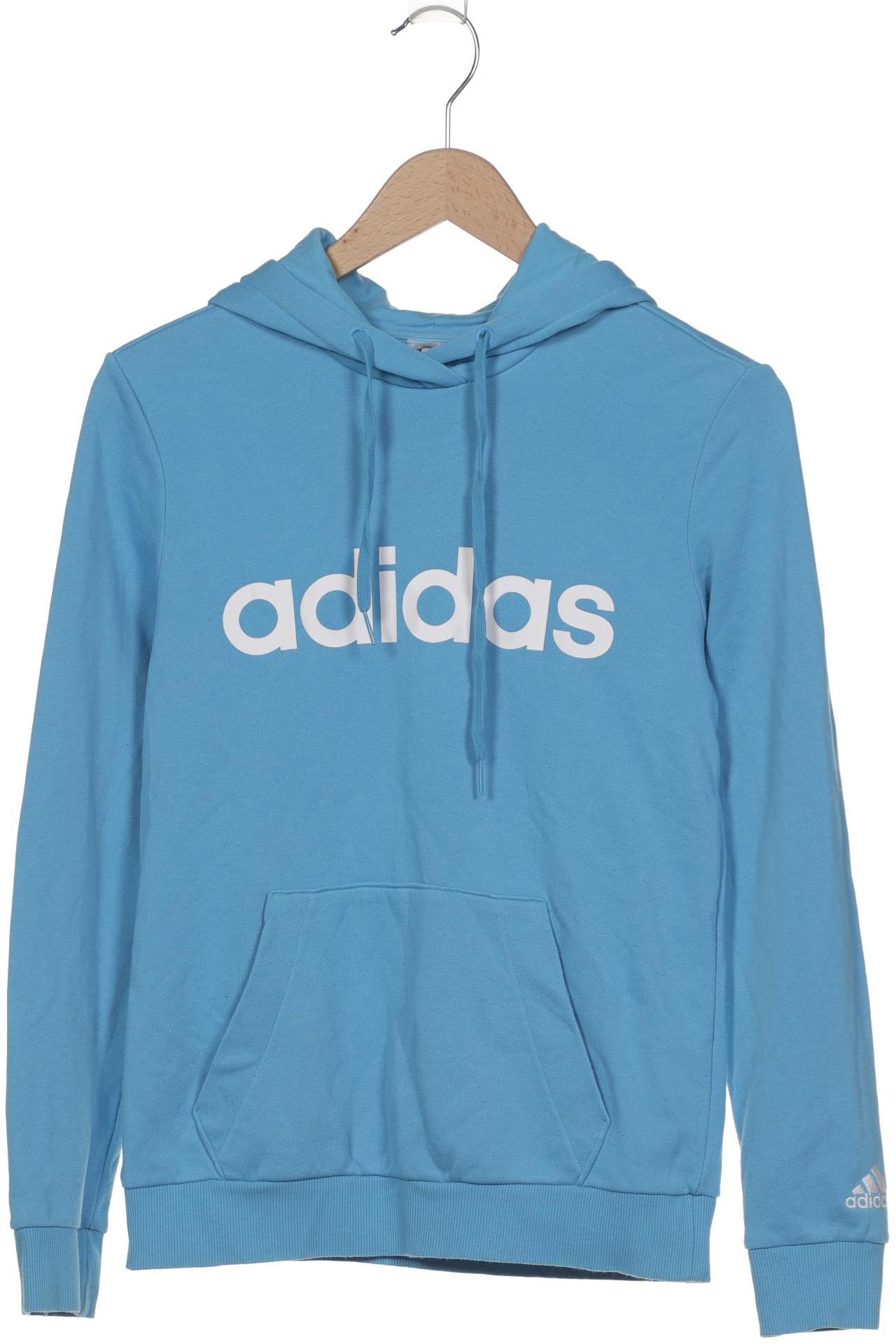 

adidas Damen Kapuzenpullover, blau, Gr. 36