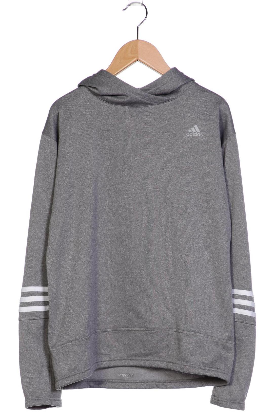 

adidas Damen Kapuzenpullover, grau, Gr. 36